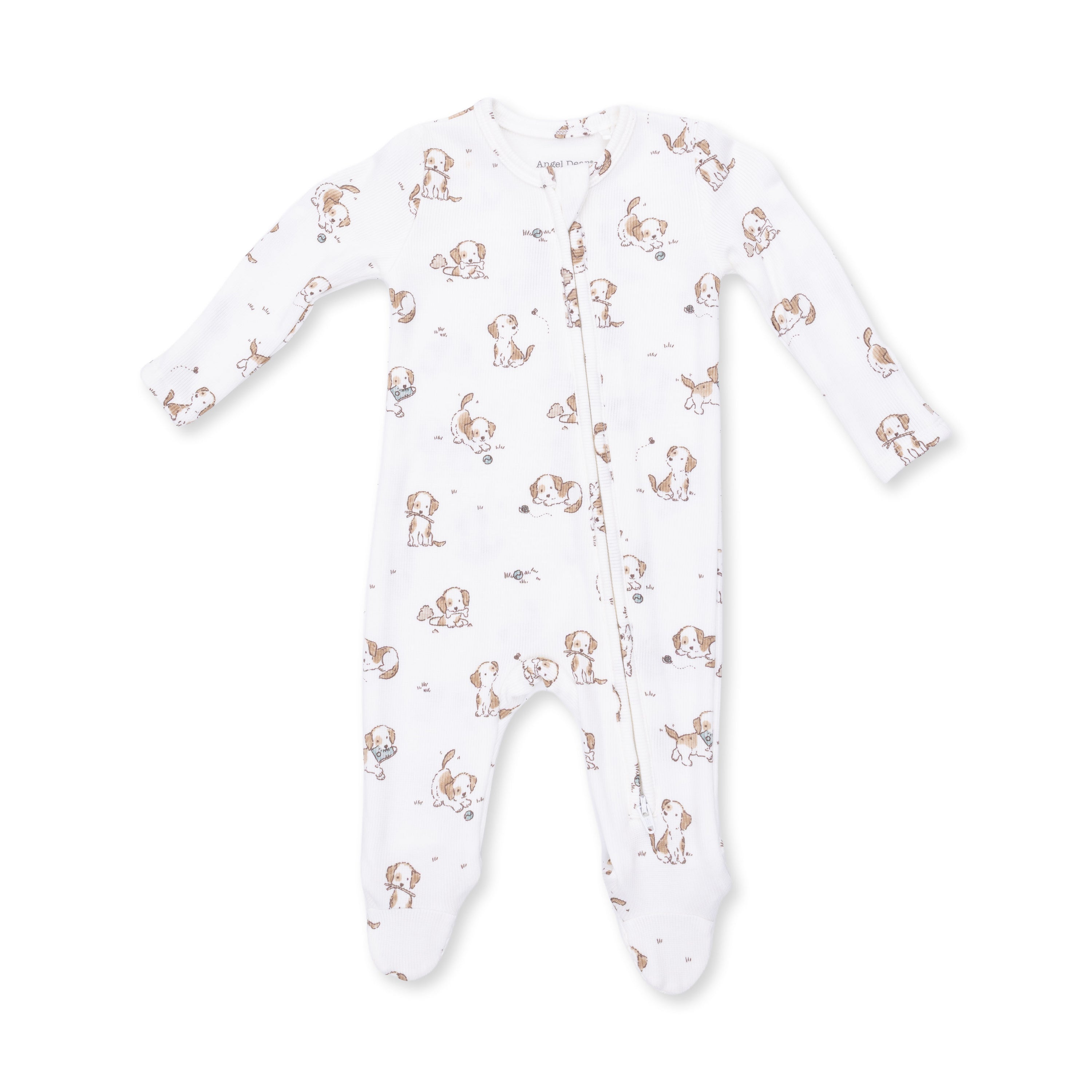 Explorer Puppy Blue 2 Way Zipper Footie