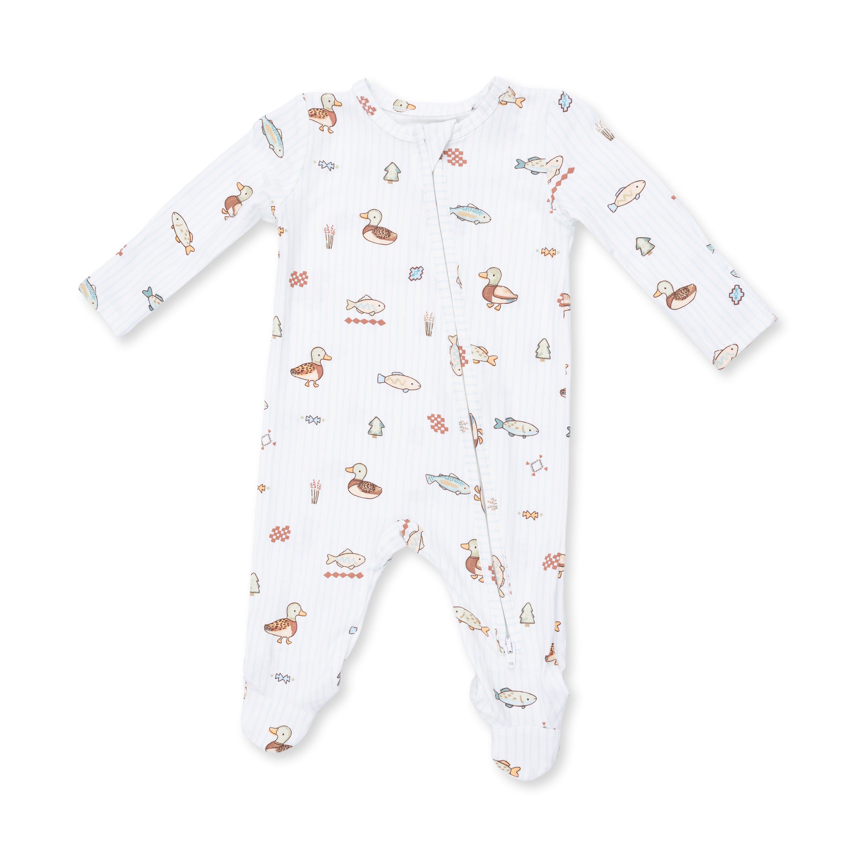 Lake Cuties 2 Way Zipper Footie