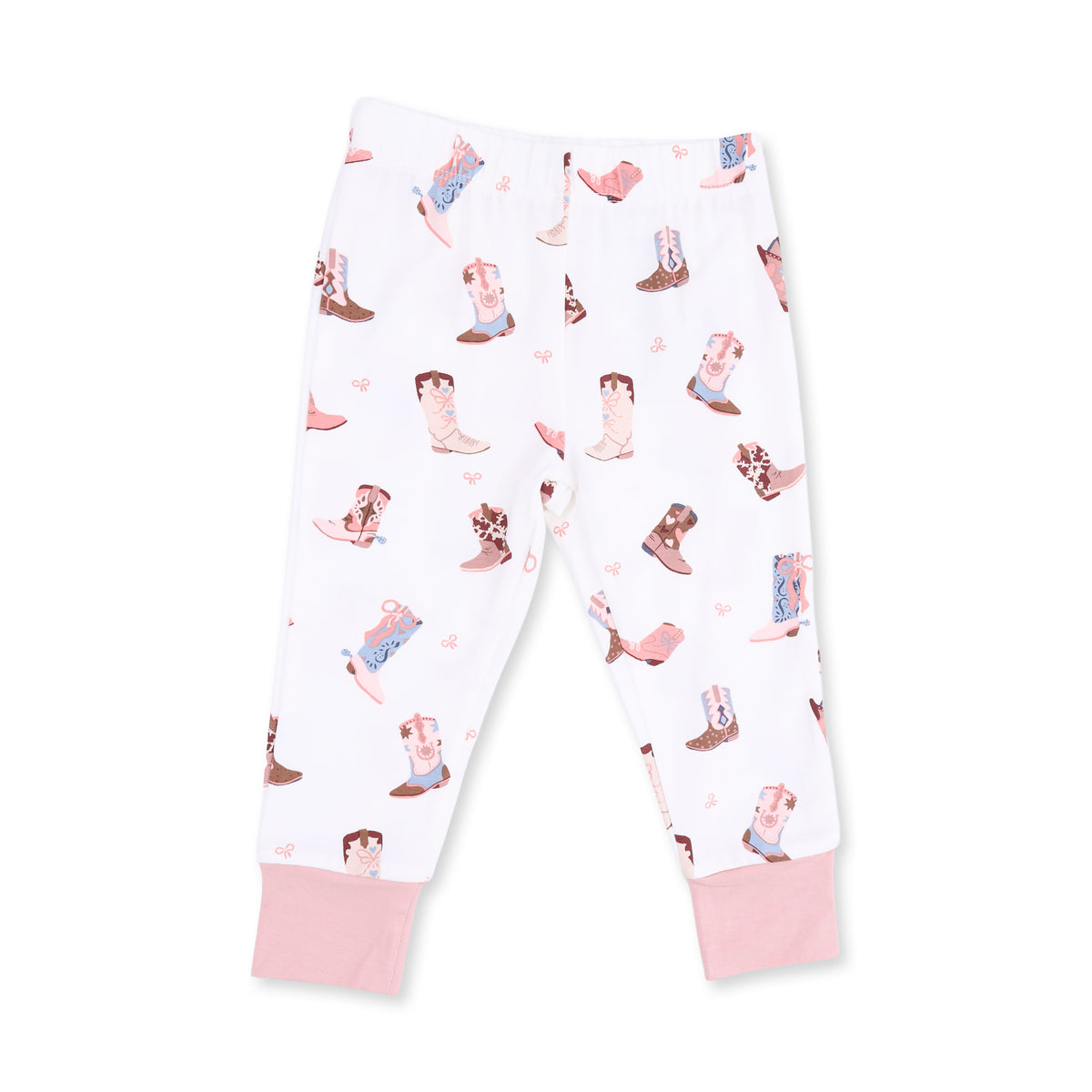 Buckarette Boots Short Sleeve Loungewear Set