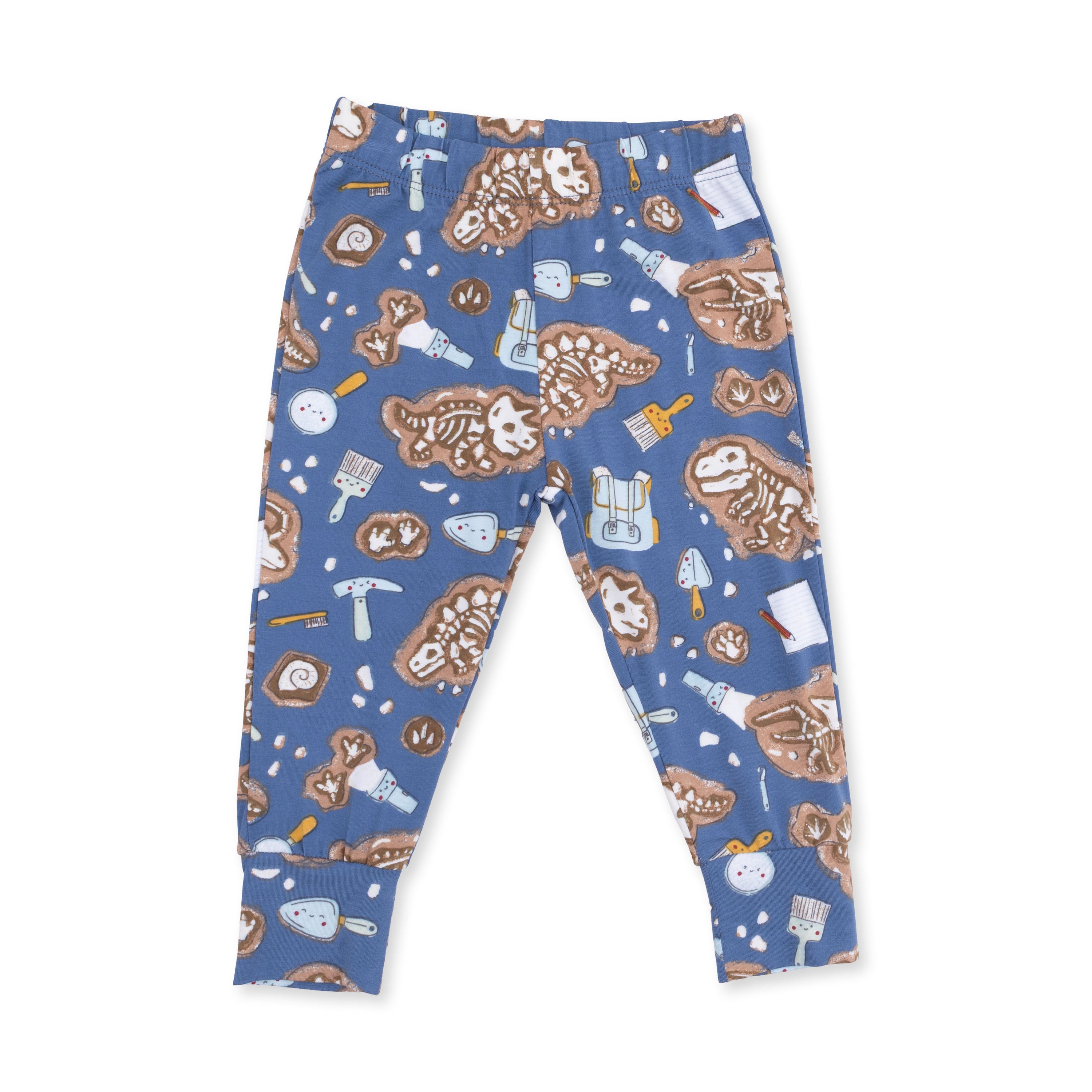 Glow In The Dark Dino Dig Long Sleeve Loungewear Set