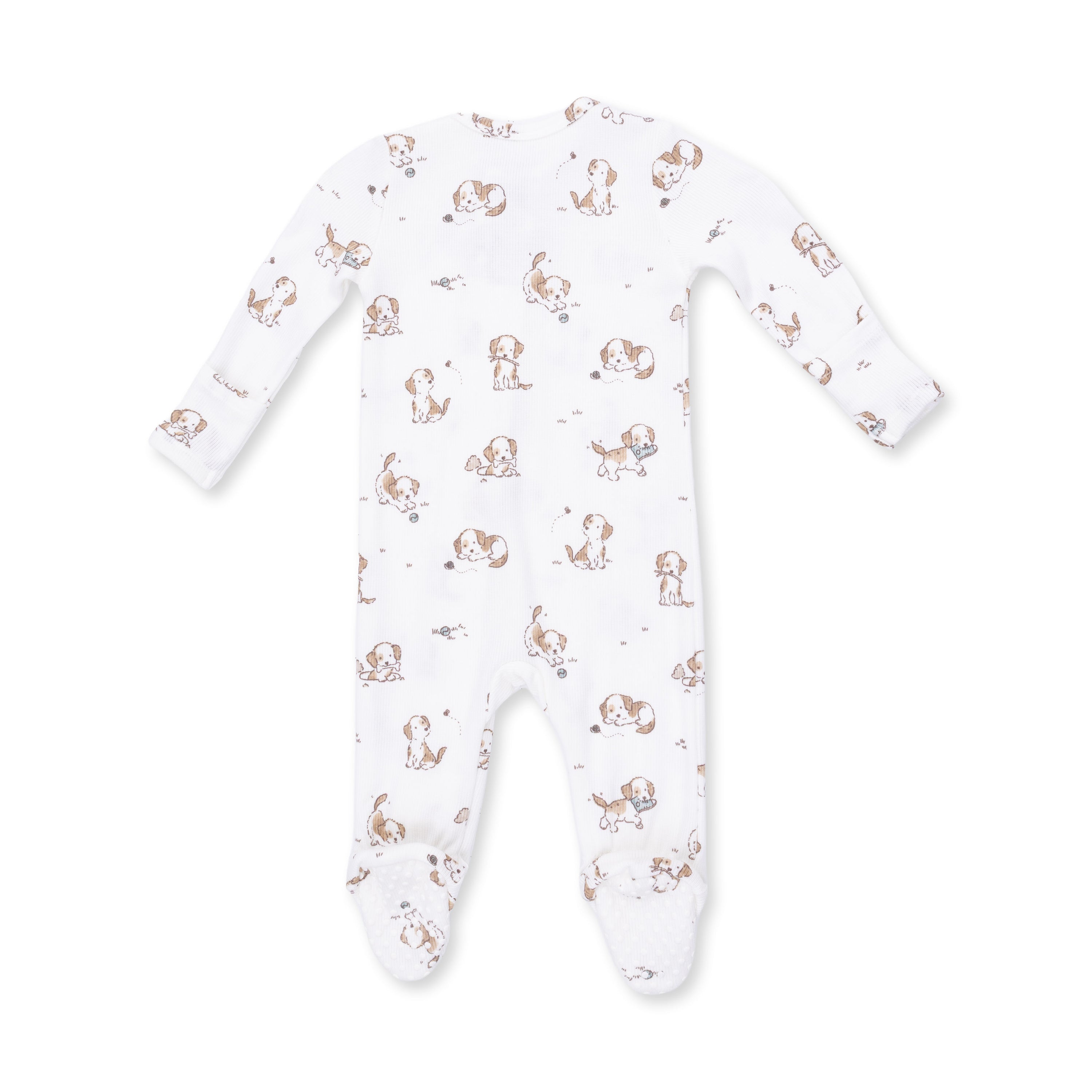 Explorer Puppy Blue 2 Way Zipper Footie