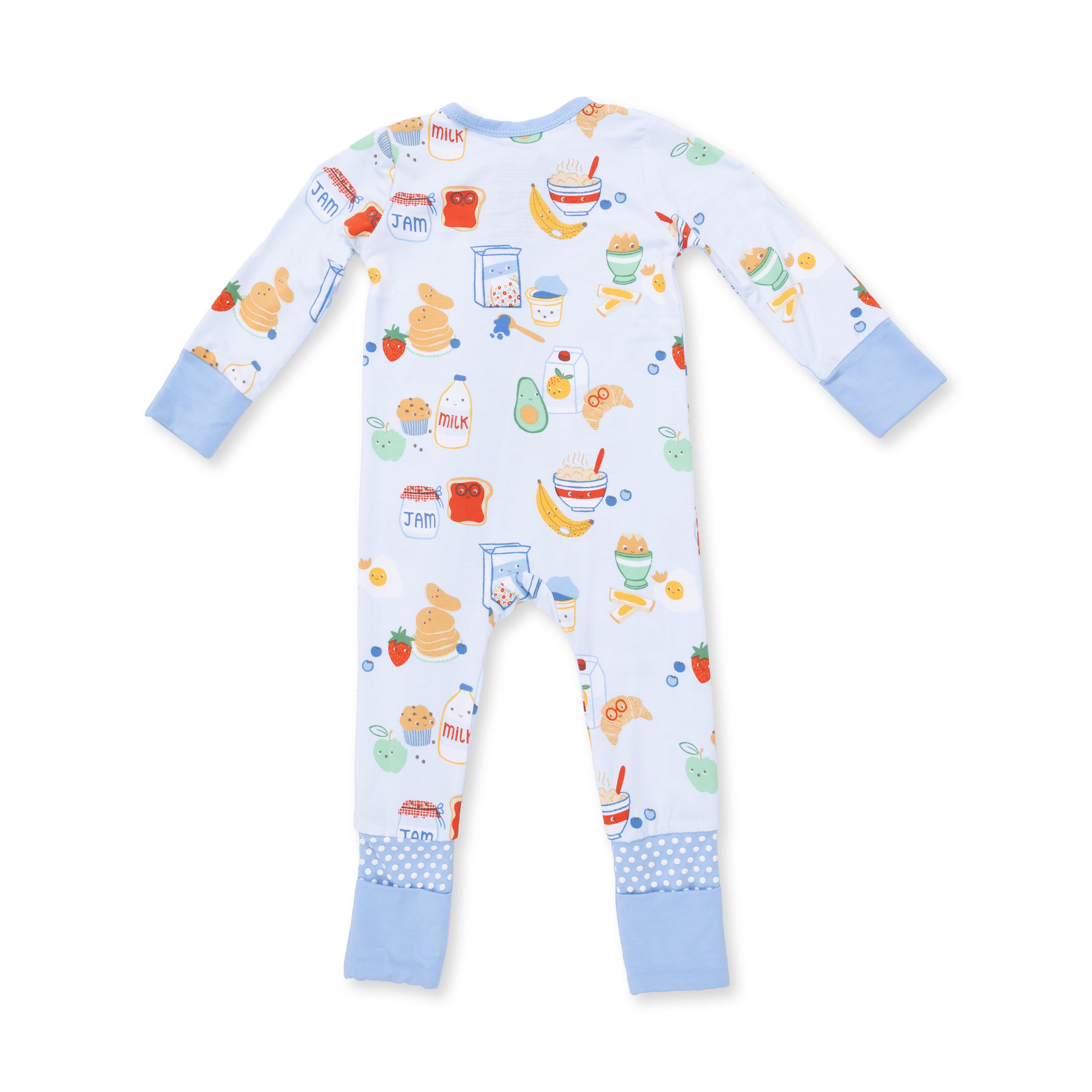 Breakfast Club Convertible Romper: Blue