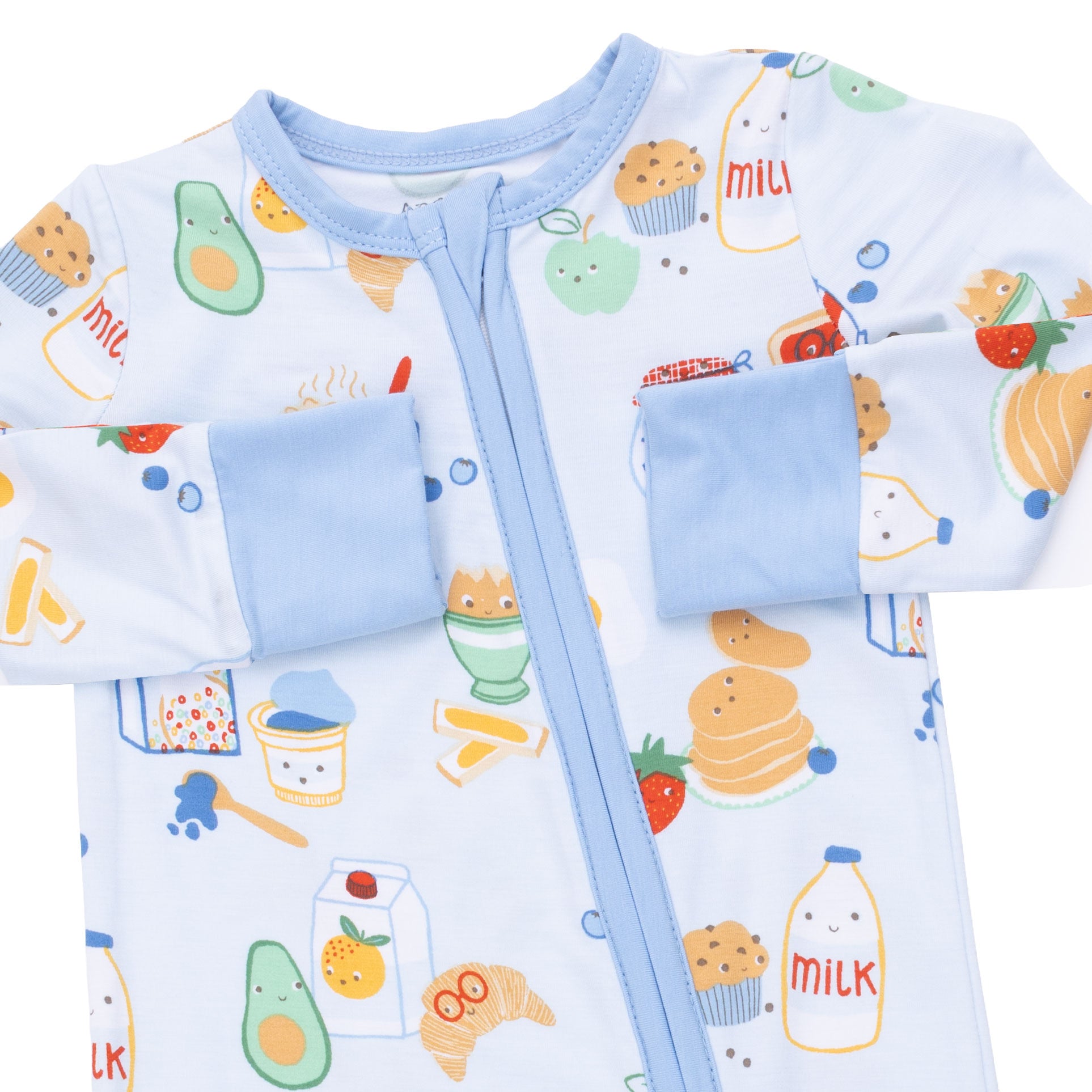 Breakfast Club Convertible Romper: Blue