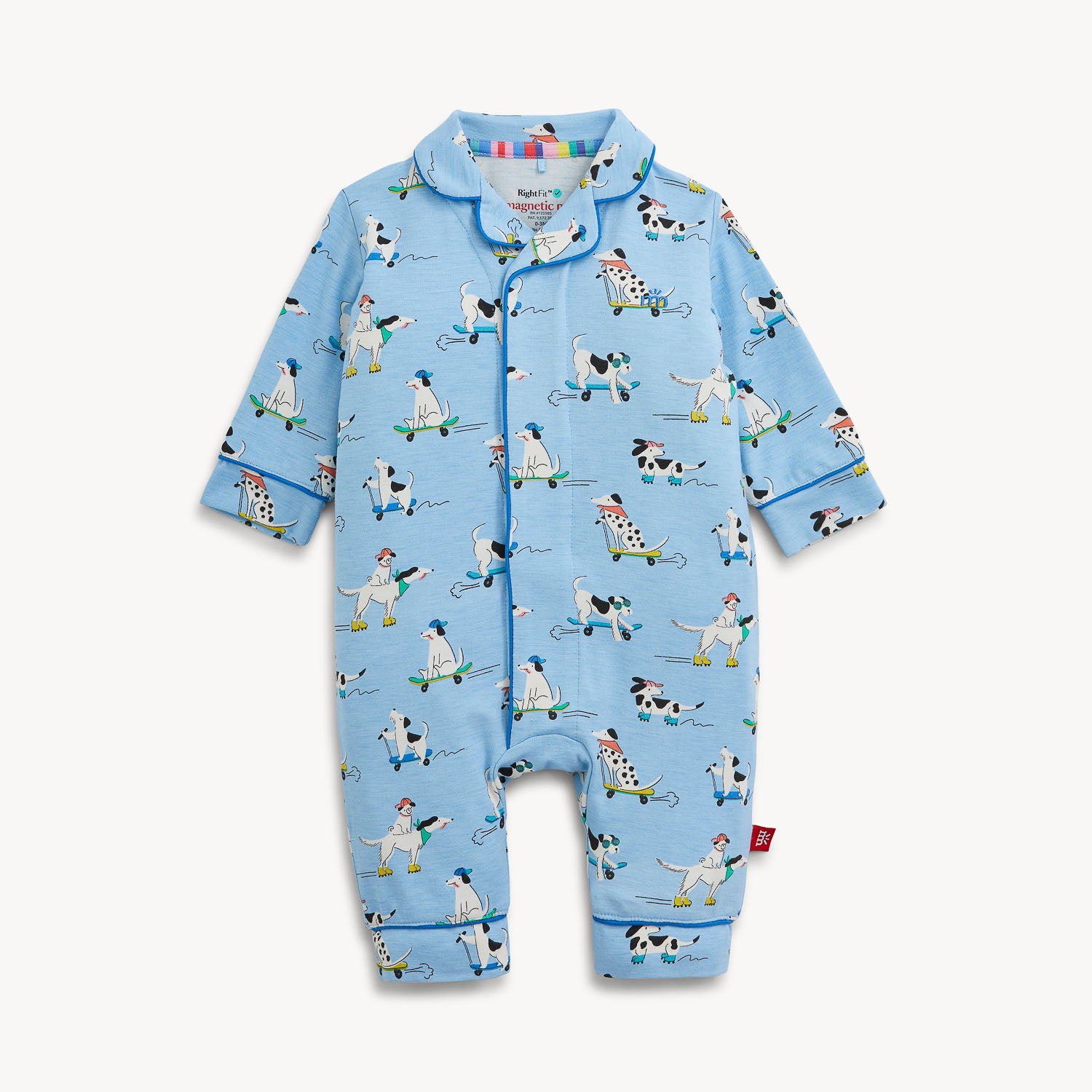 Ruff Riders Romper w/Piping