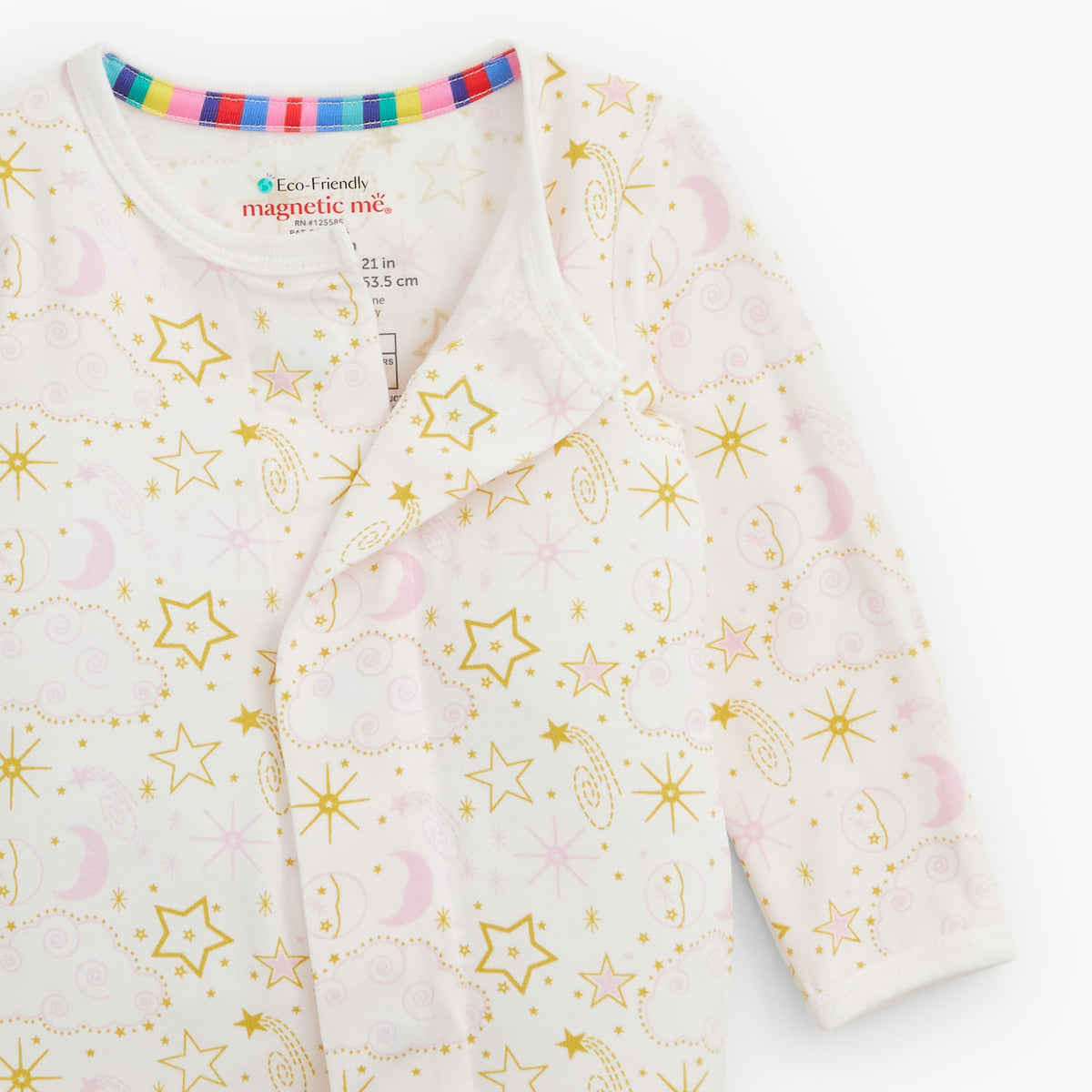 Star Signs Pink Modal Footie