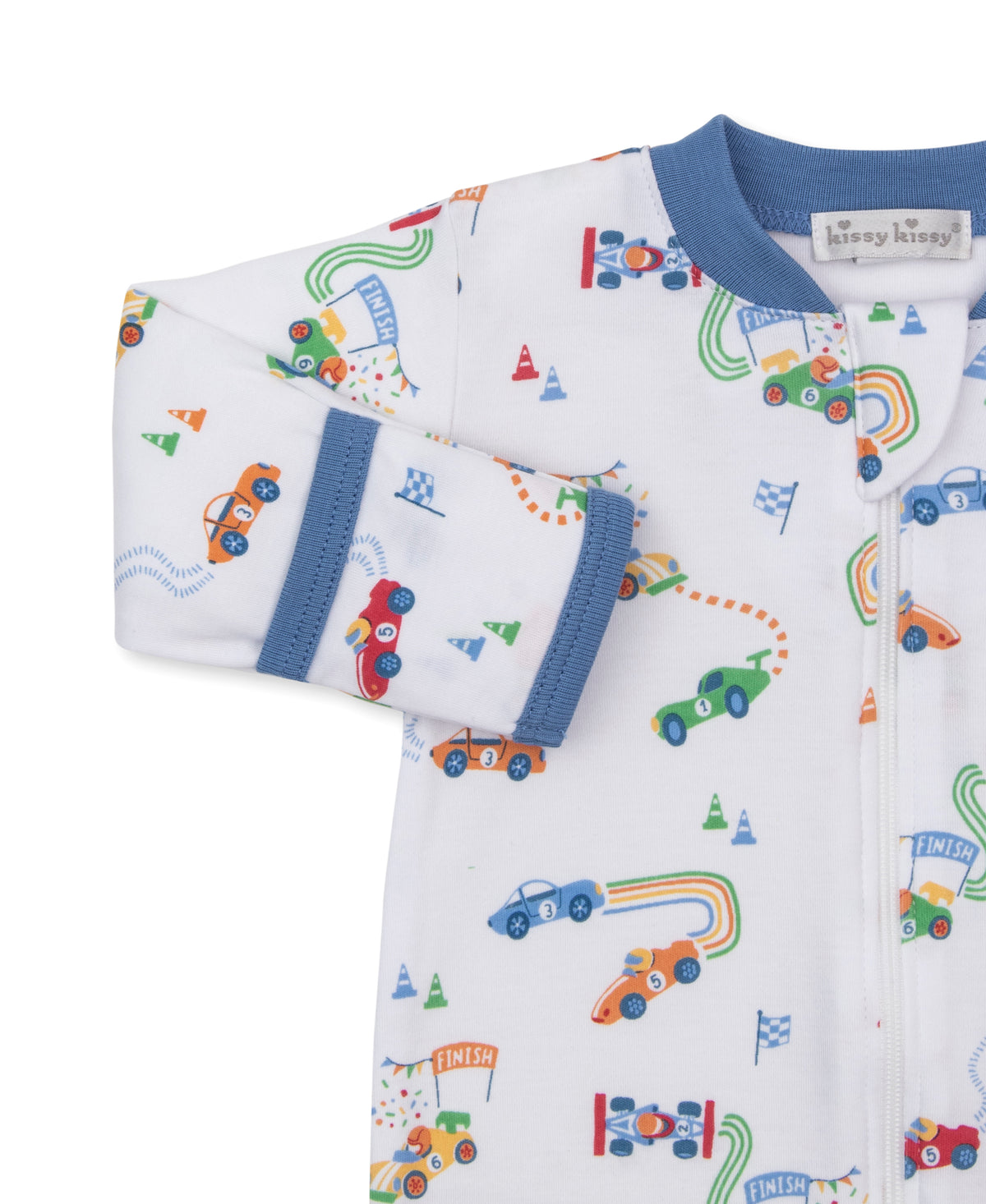 Grand Prix Raceway Zipper Footie