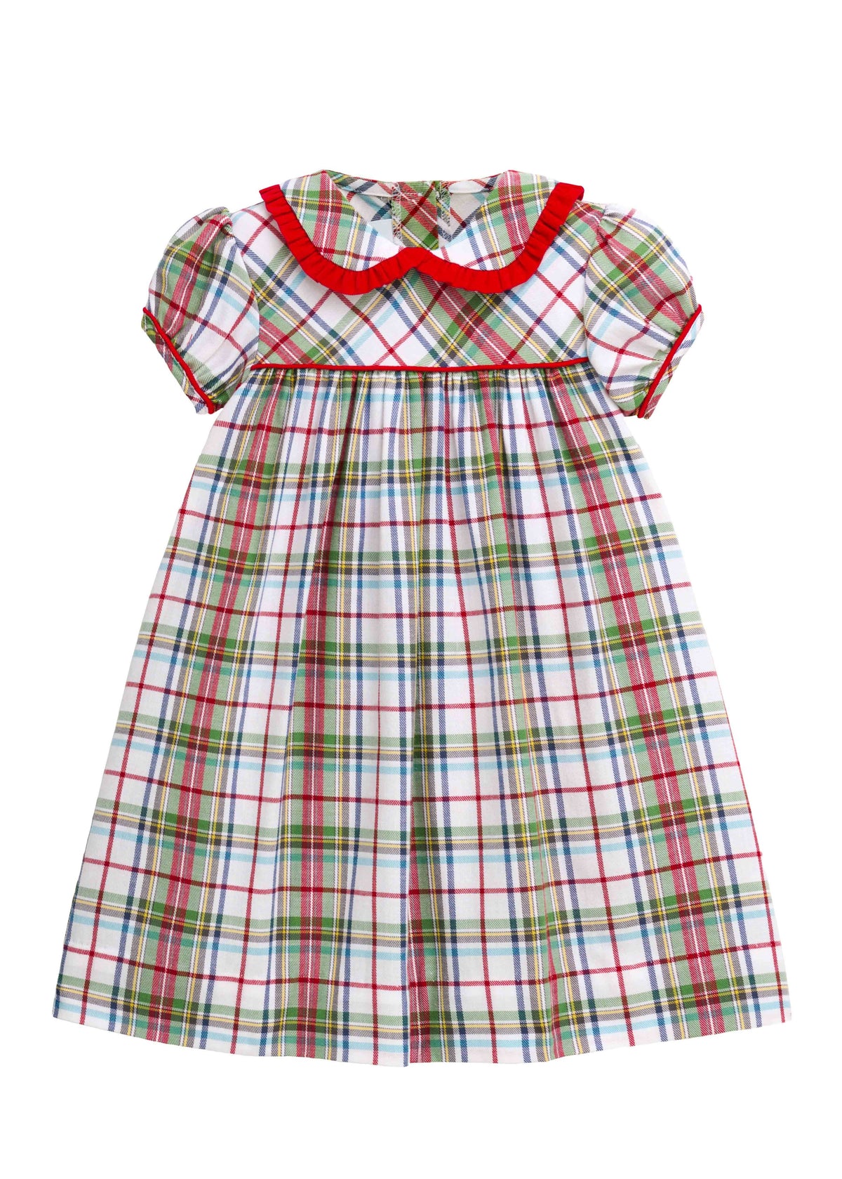 Eleanor Dress: Douglas Plaid