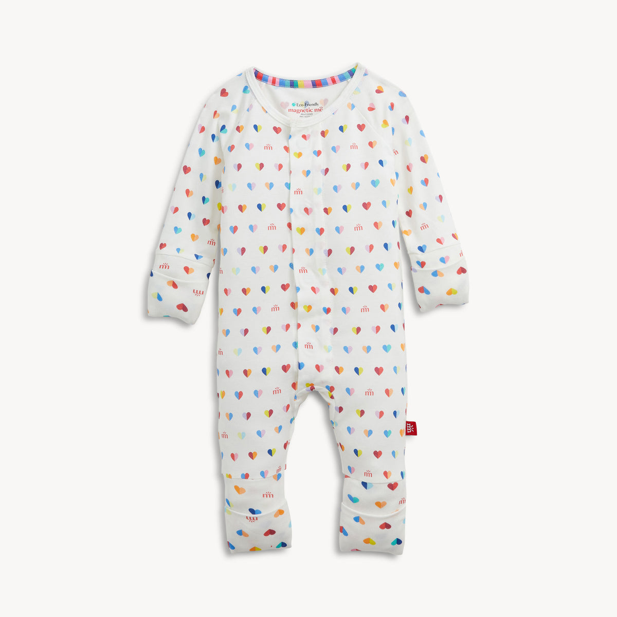 Branded Heart Modal Conv Coverall
