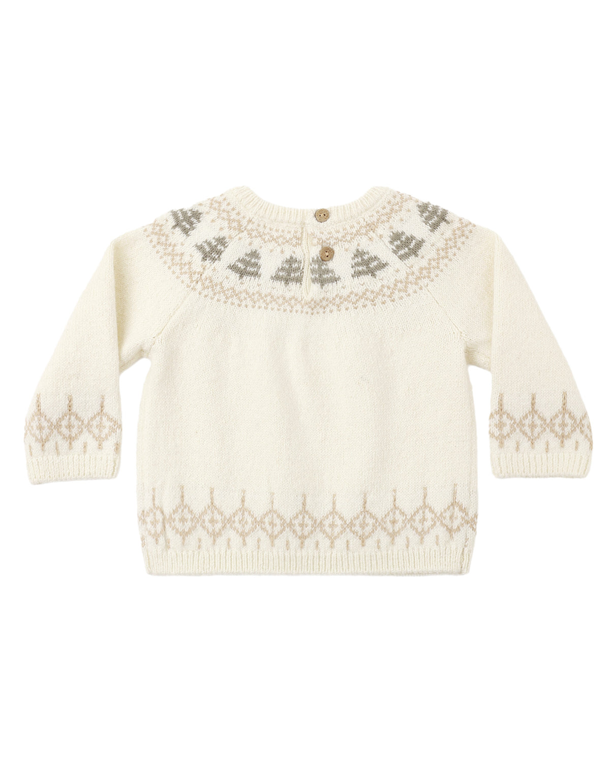 Rex Sweater: Tree Fair Isle