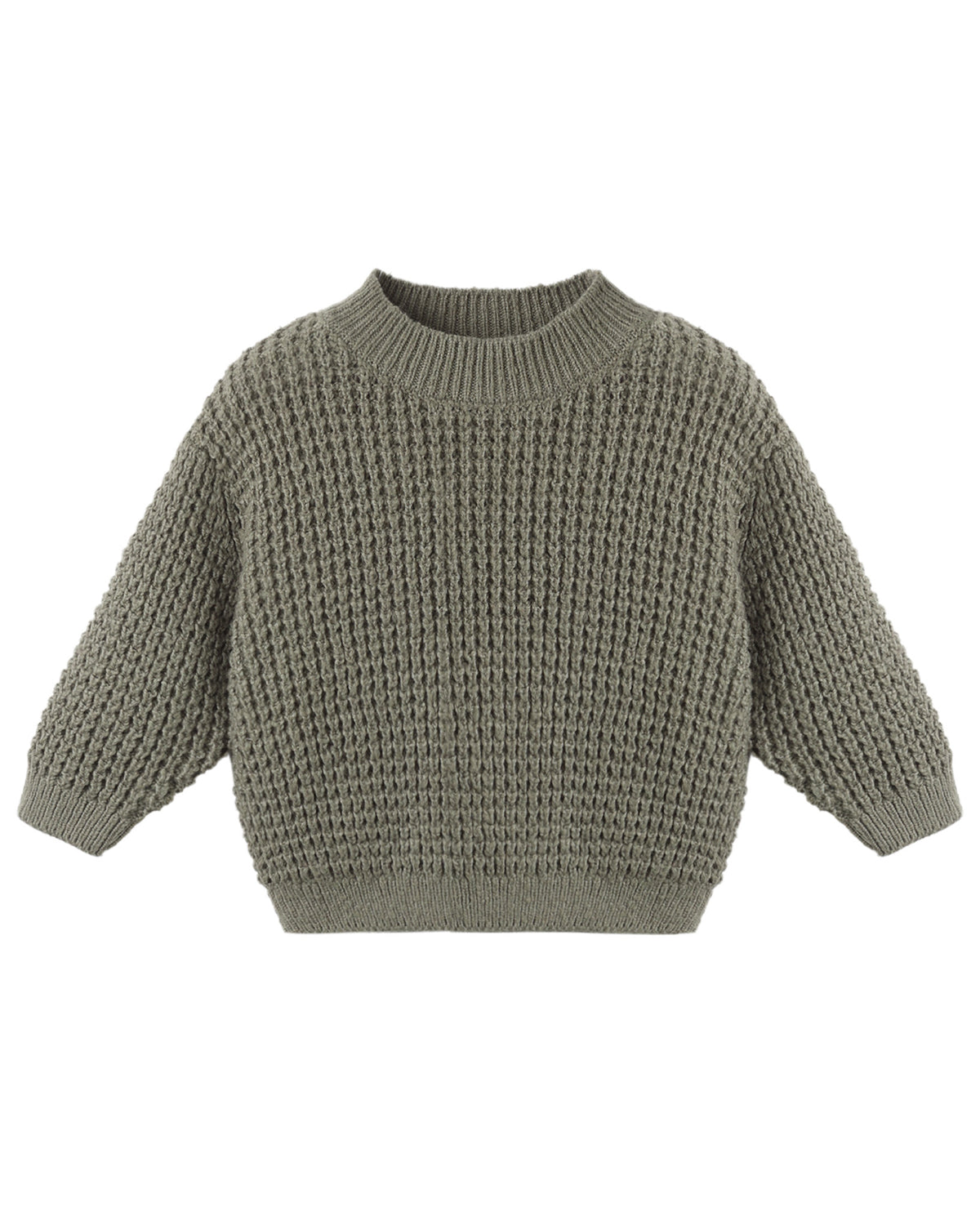 Chunky Knit Sweater: Spruce