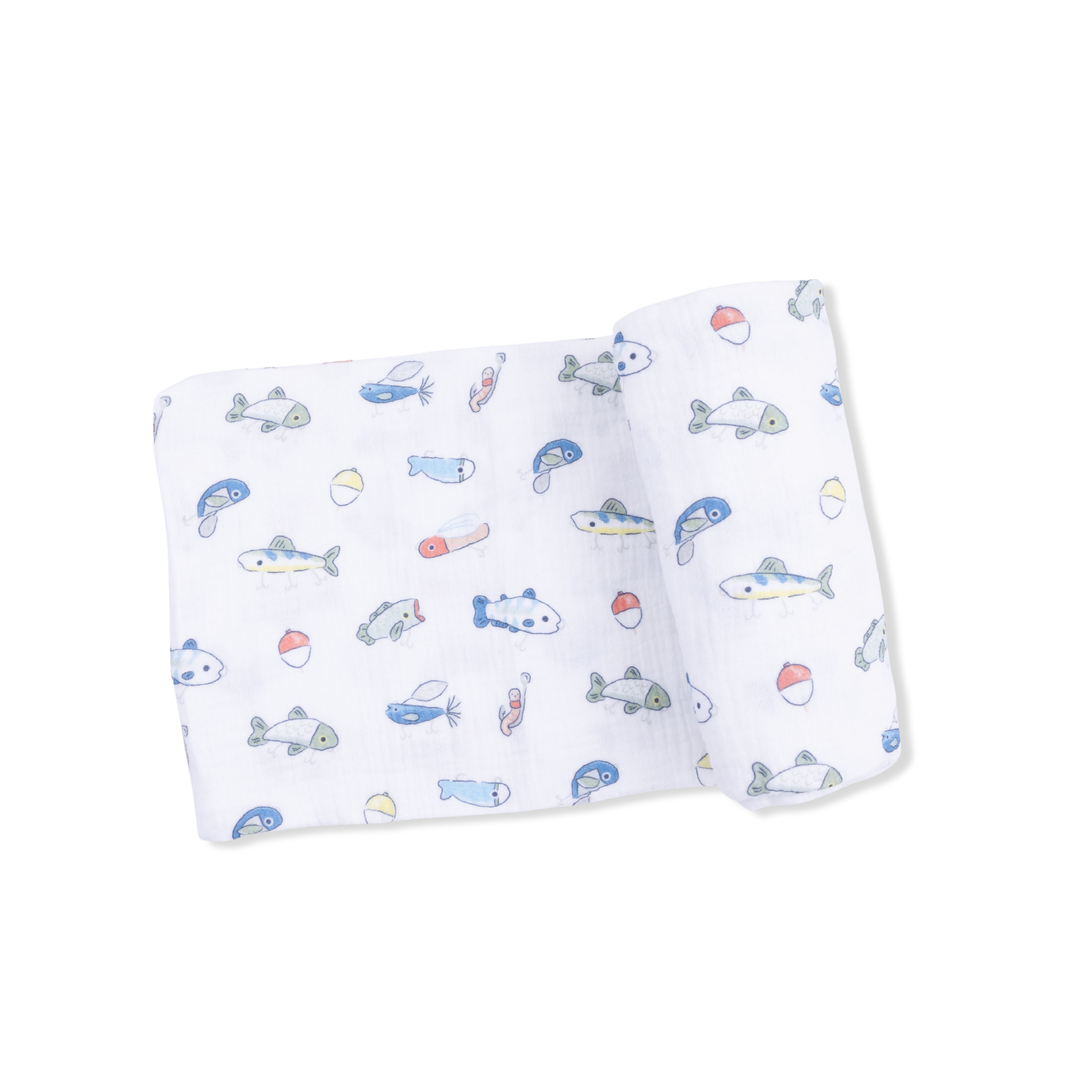 Fishing Lures Swaddle Blanket