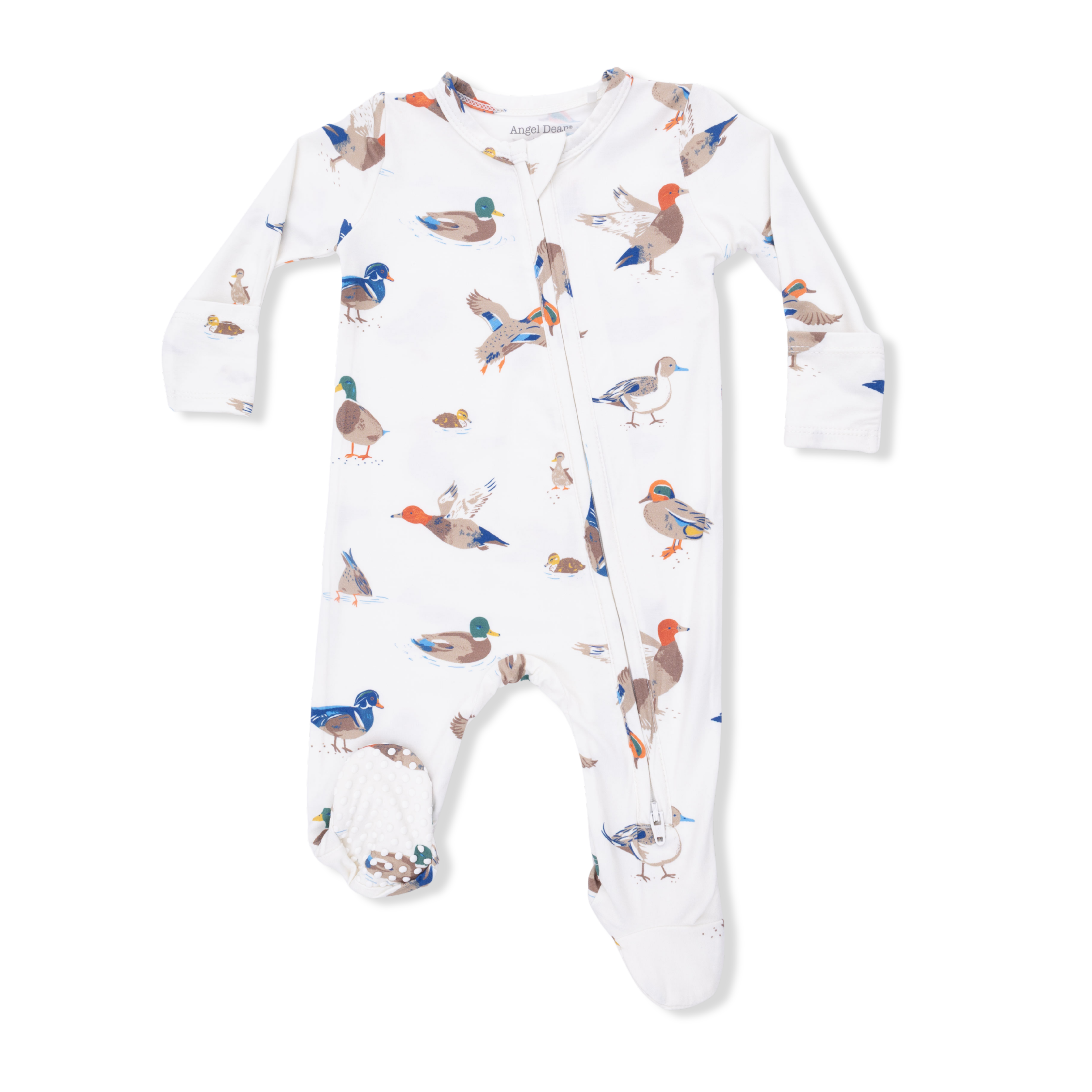Ducks 2 Way Zipper Footie