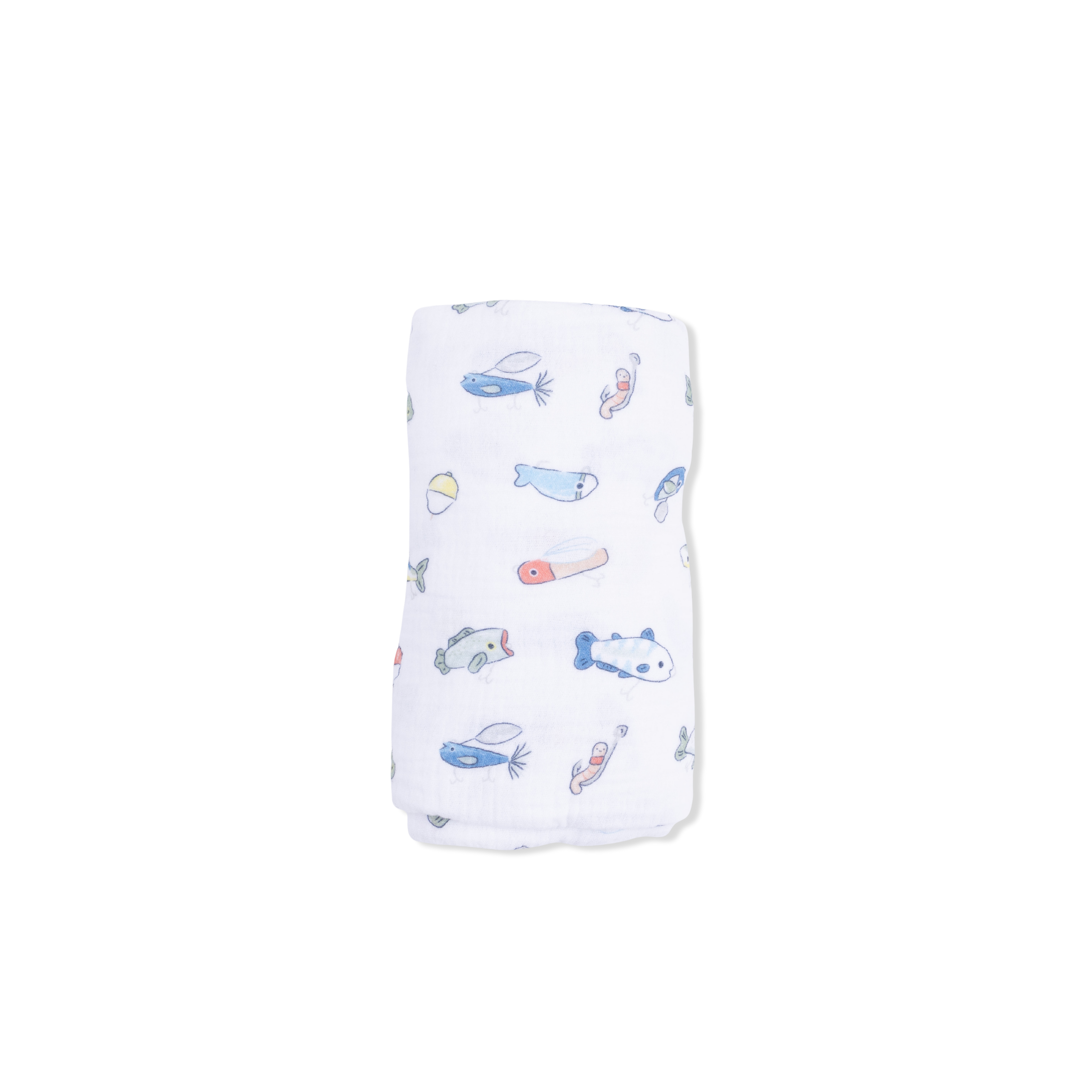 Fishing Lures Swaddle Blanket