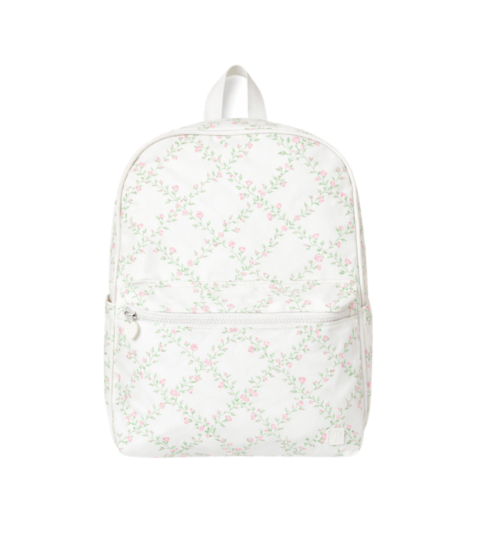 Rosy Trellis Backpack