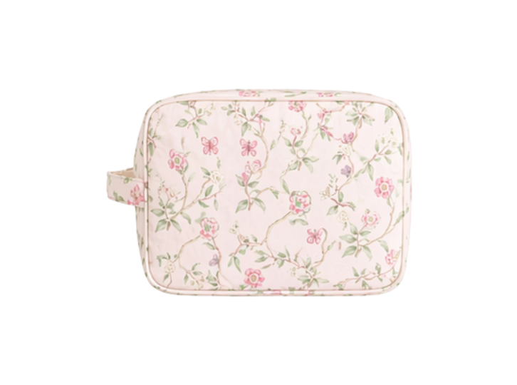 Pink Bird Dopp Bag