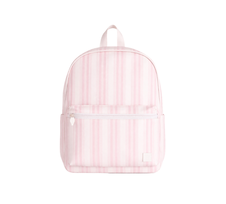 Pink Stripe Backpack