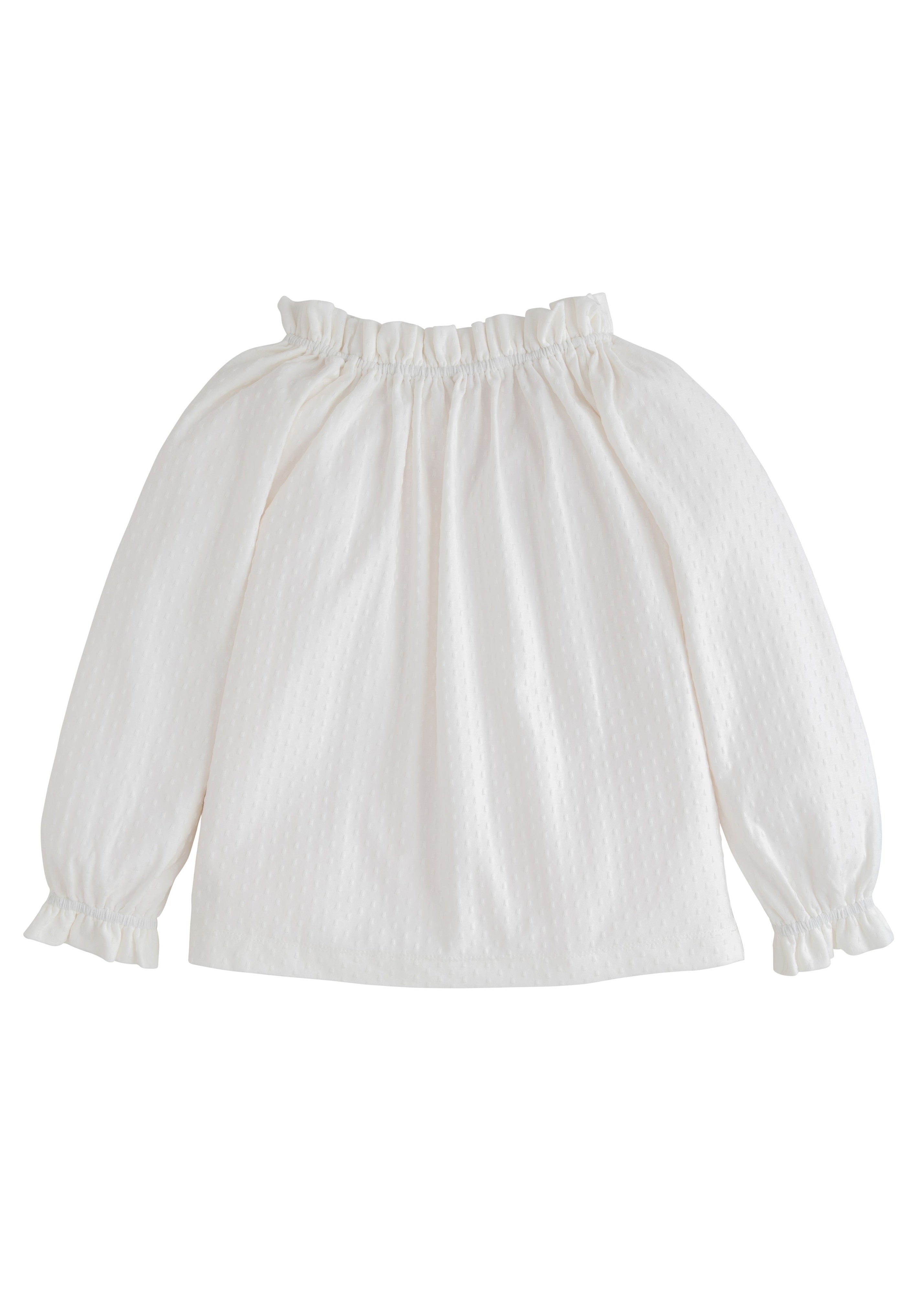 Tory Top: Snow Pointelle
