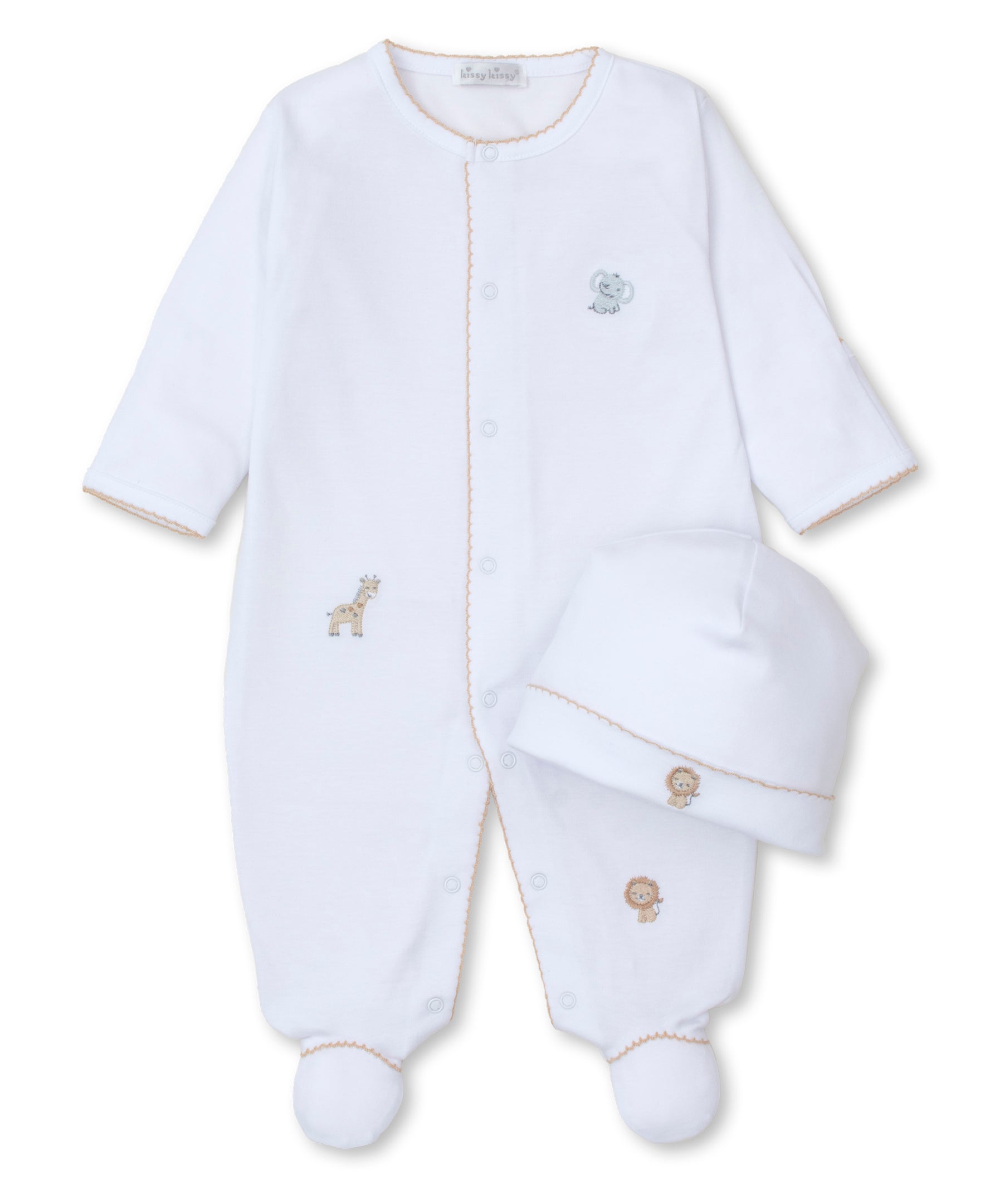 Safari Squad Footie & Hat Set