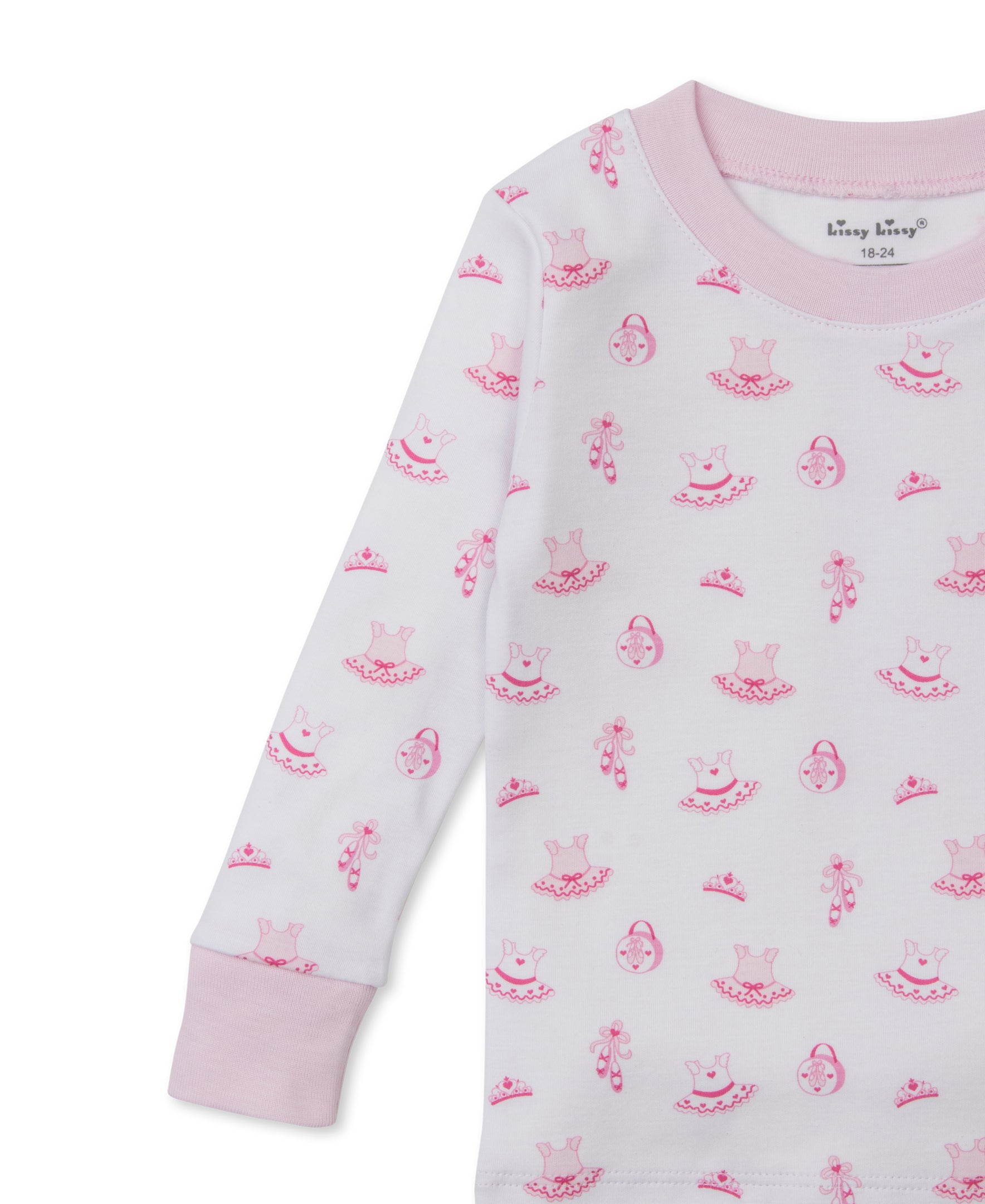 Ready to Dance Snug-Fit LS 2-Piece Pajamas