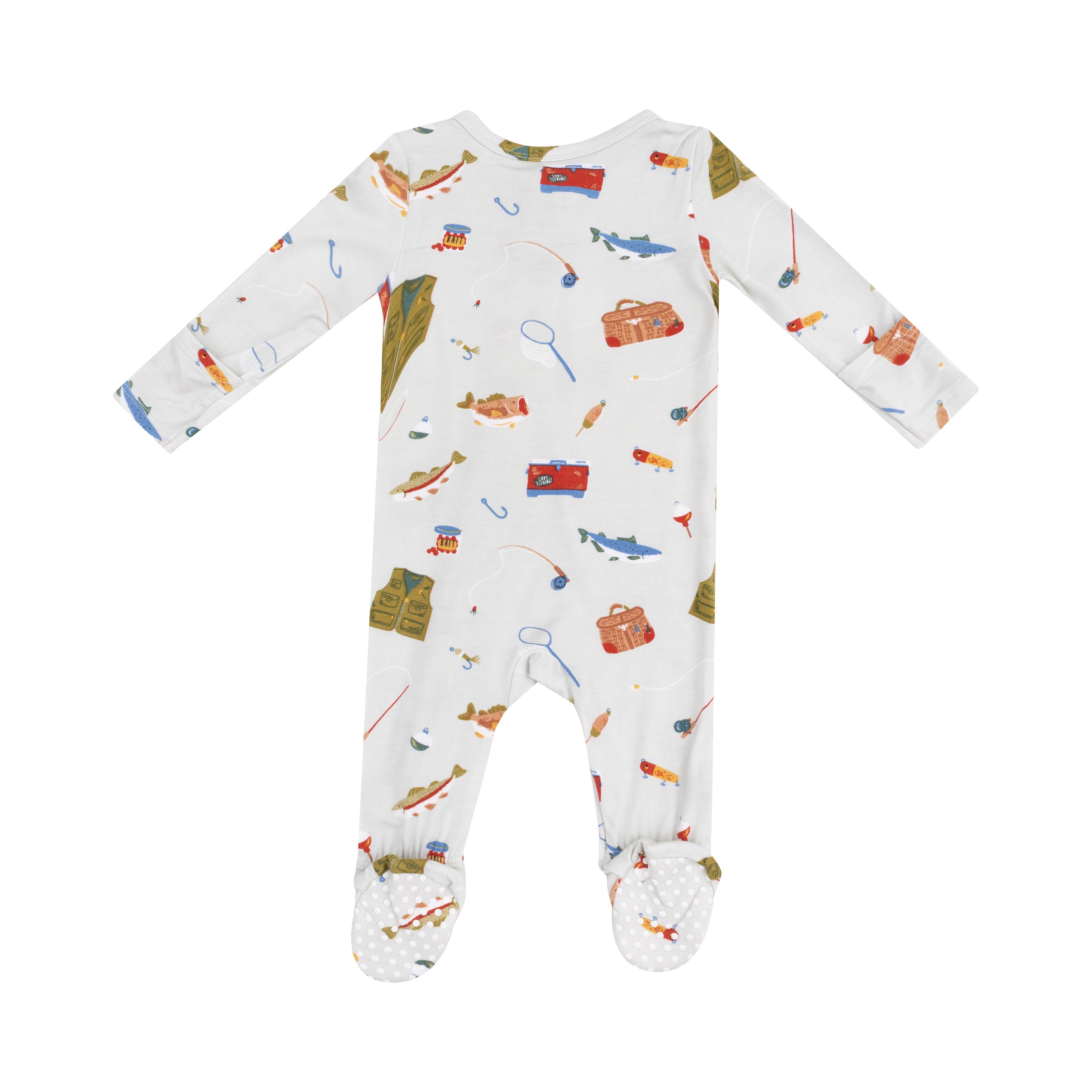 Fishing Things 2-Way Zipper Footie