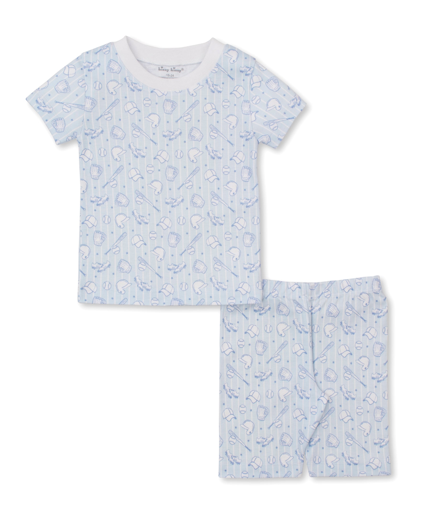 Backyard Baseball Short Pajamas