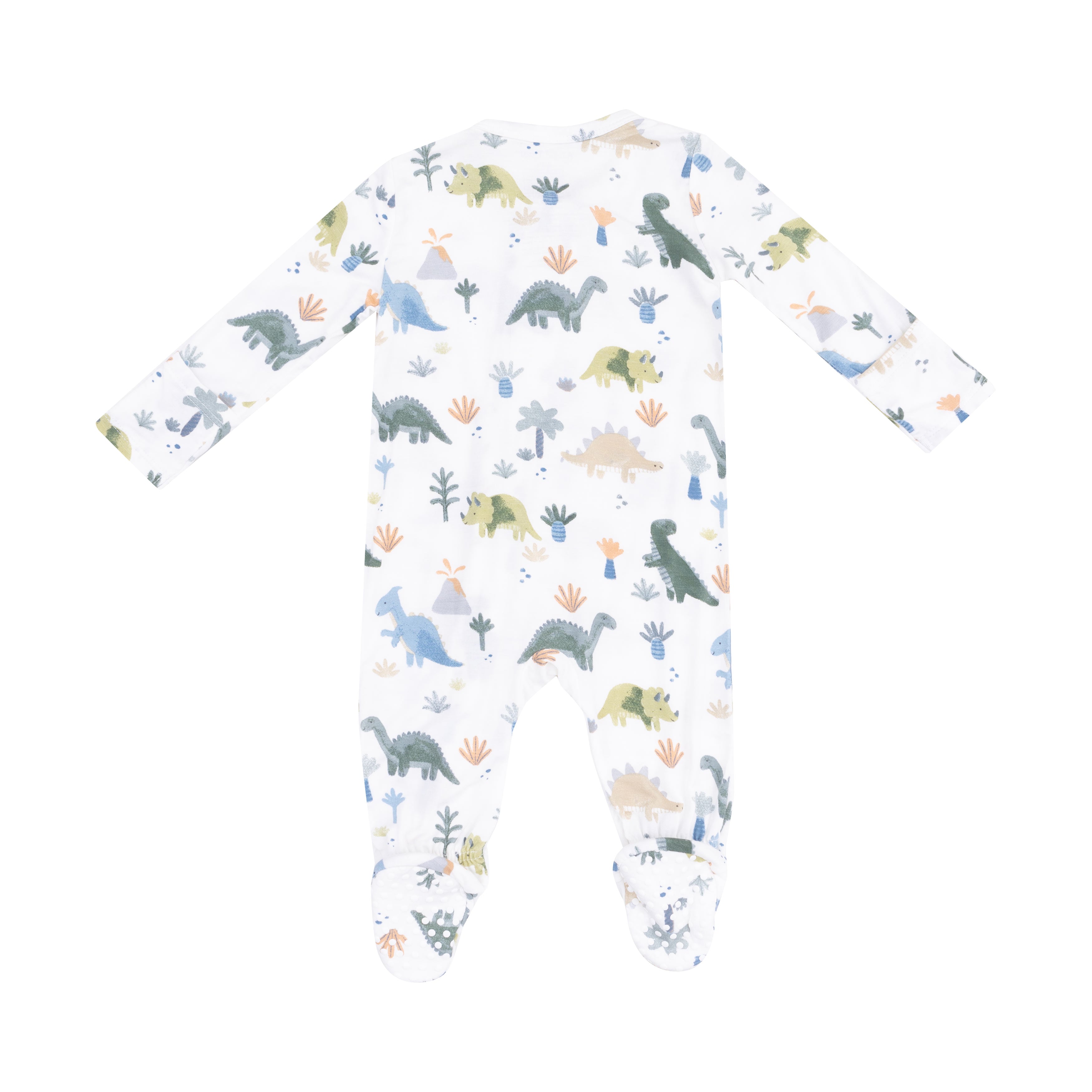 Soft Dinos 2-Way Zipper Footie