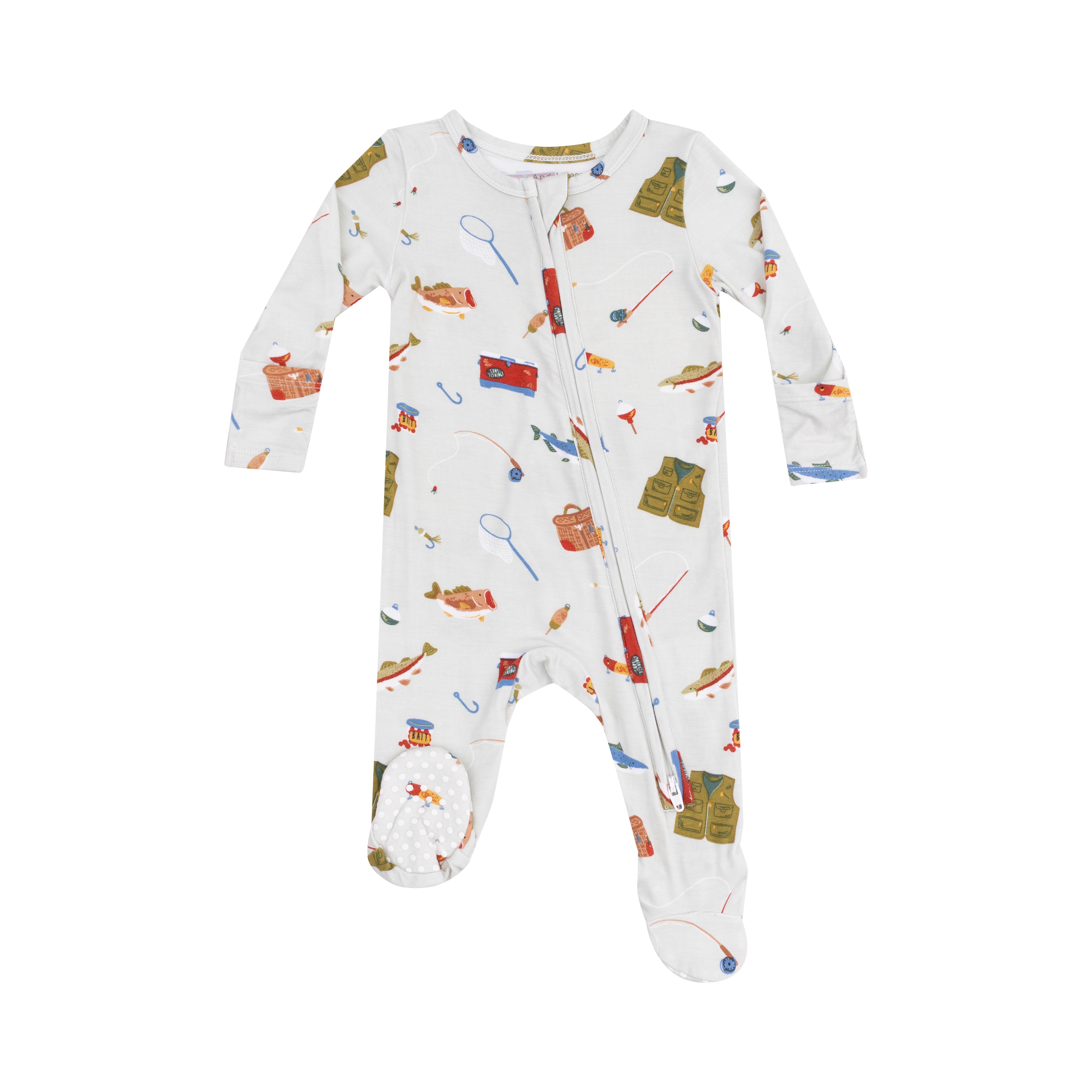 Fishing Things 2-Way Zipper Footie