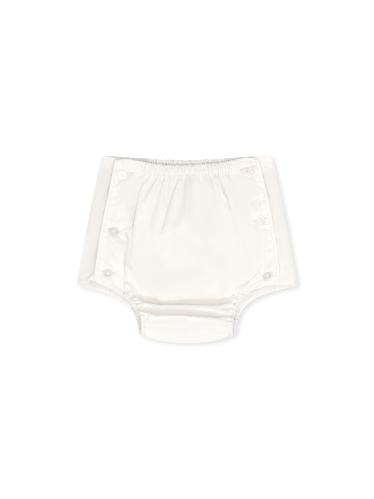 Darling Diaper Cover: Blessings White