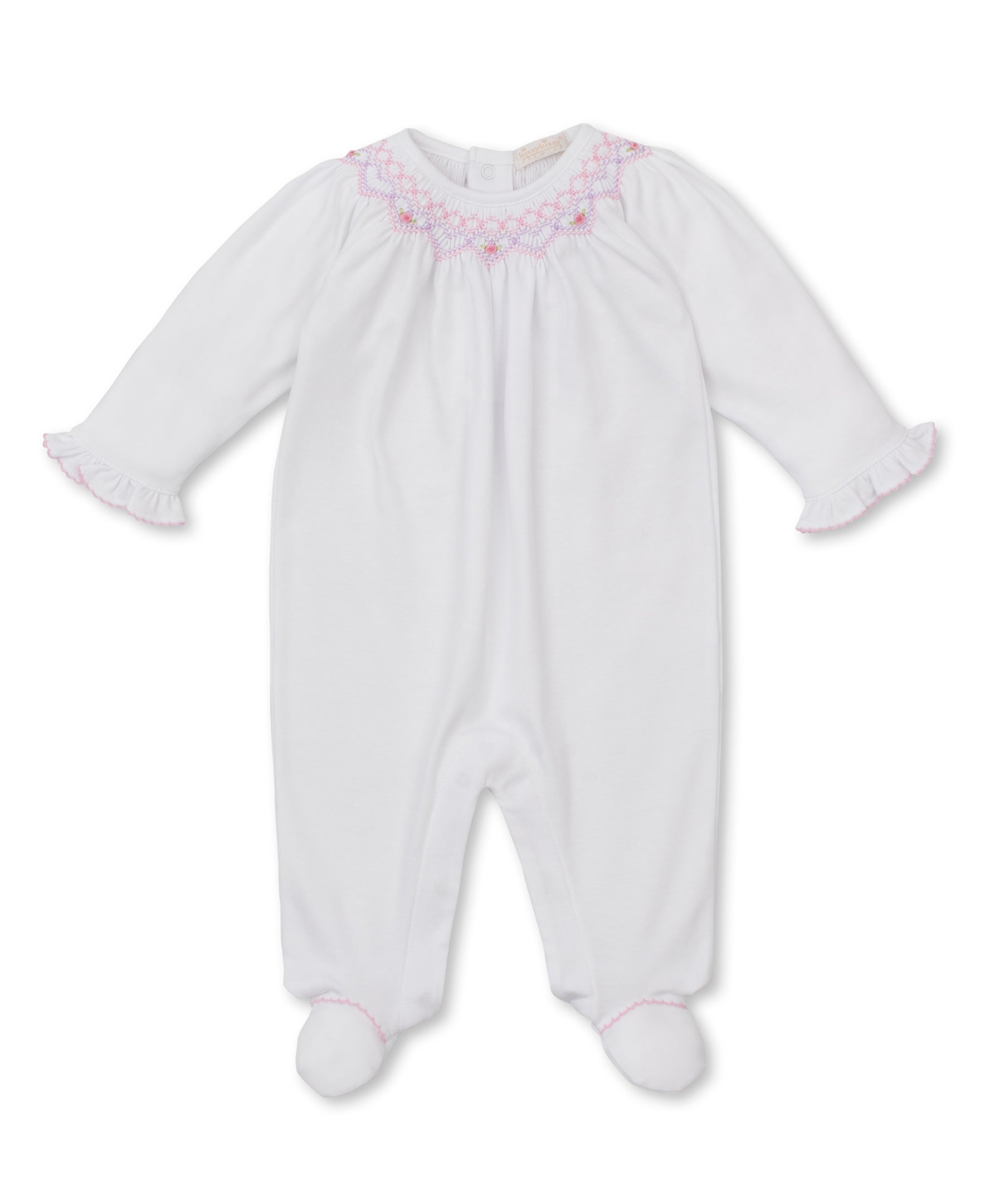 SS 25 CLB Hand Smocked Footie