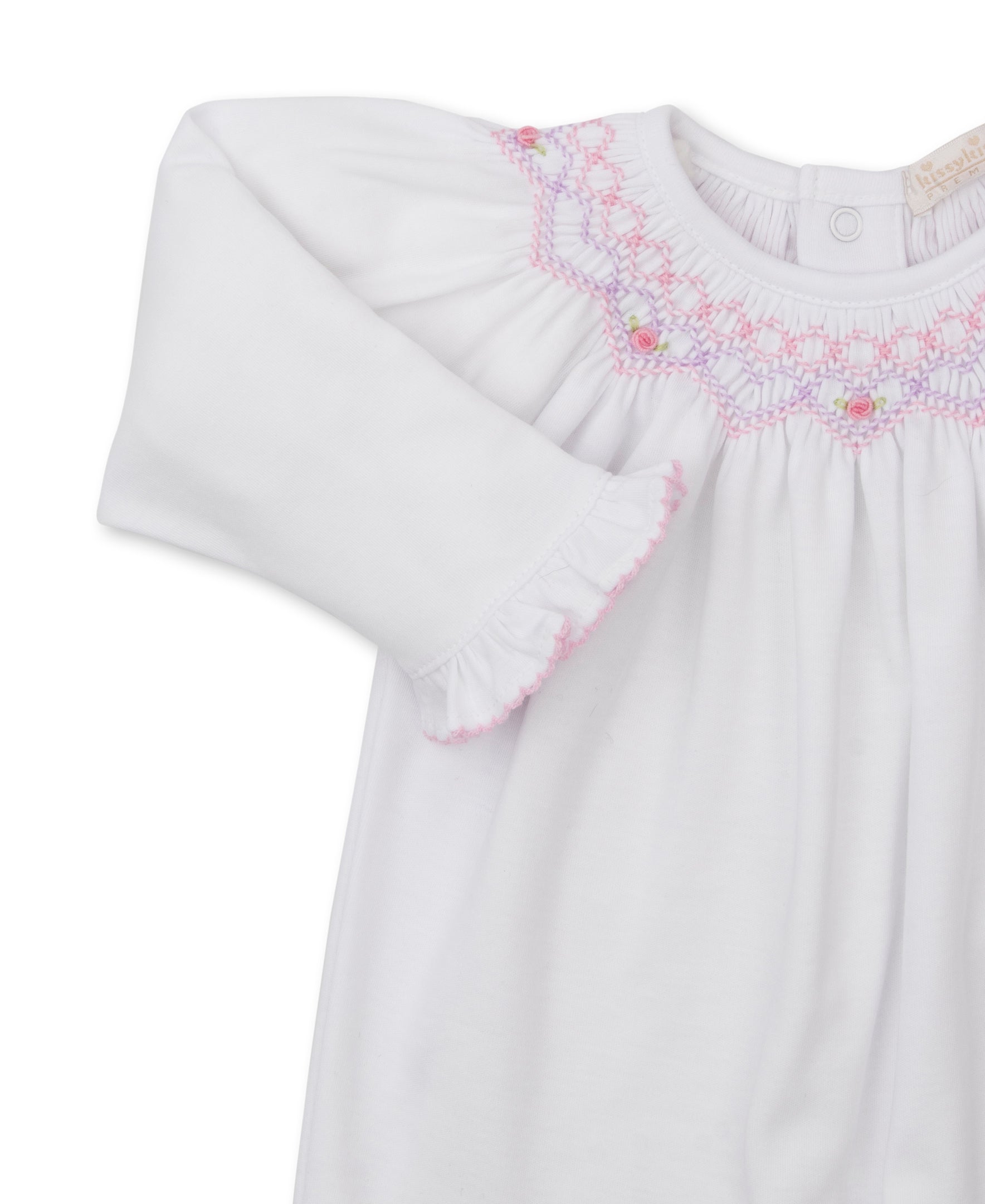 SS 25 CLB Hand Smocked Footie