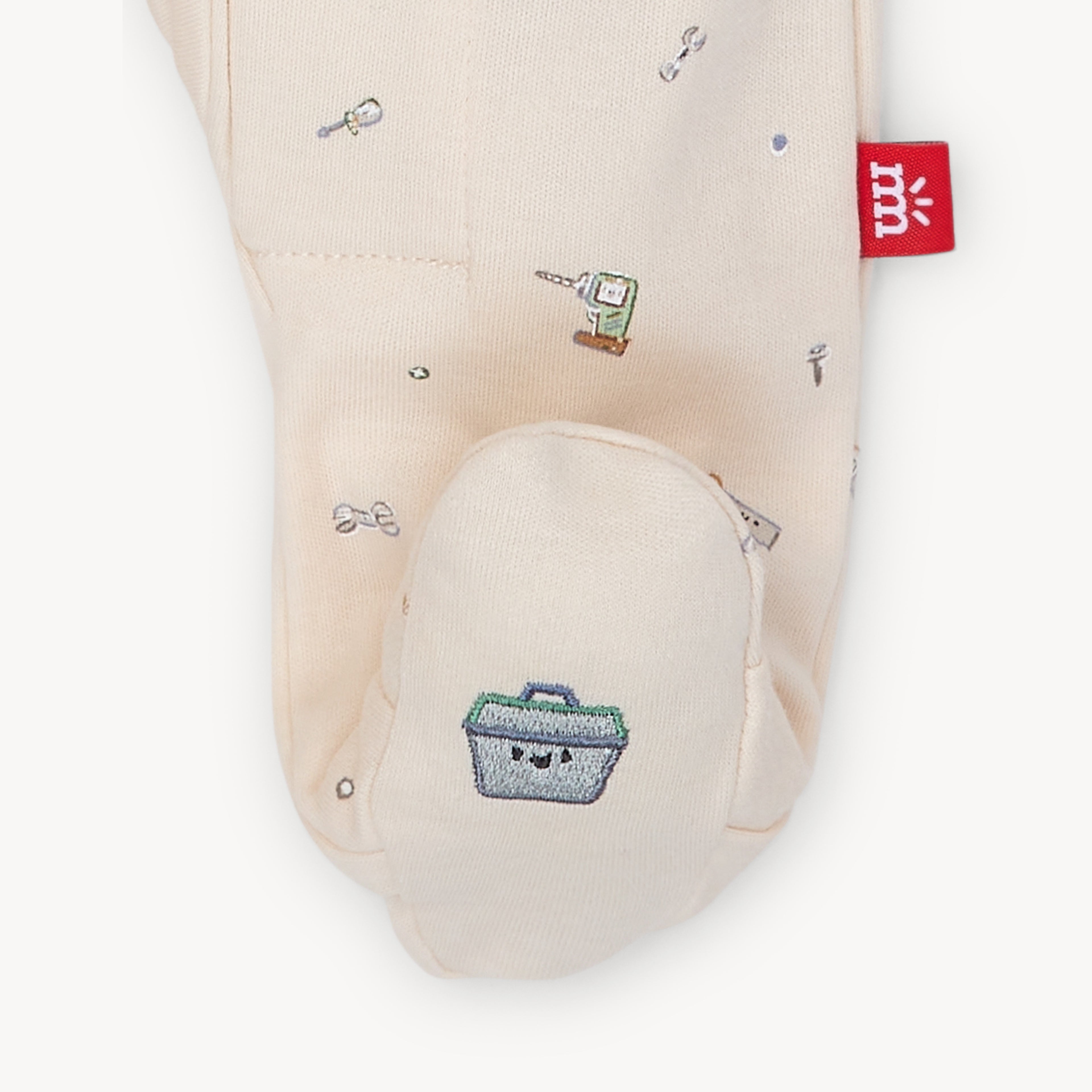 Fix It Friends Organic Cotton Magnetic Footie