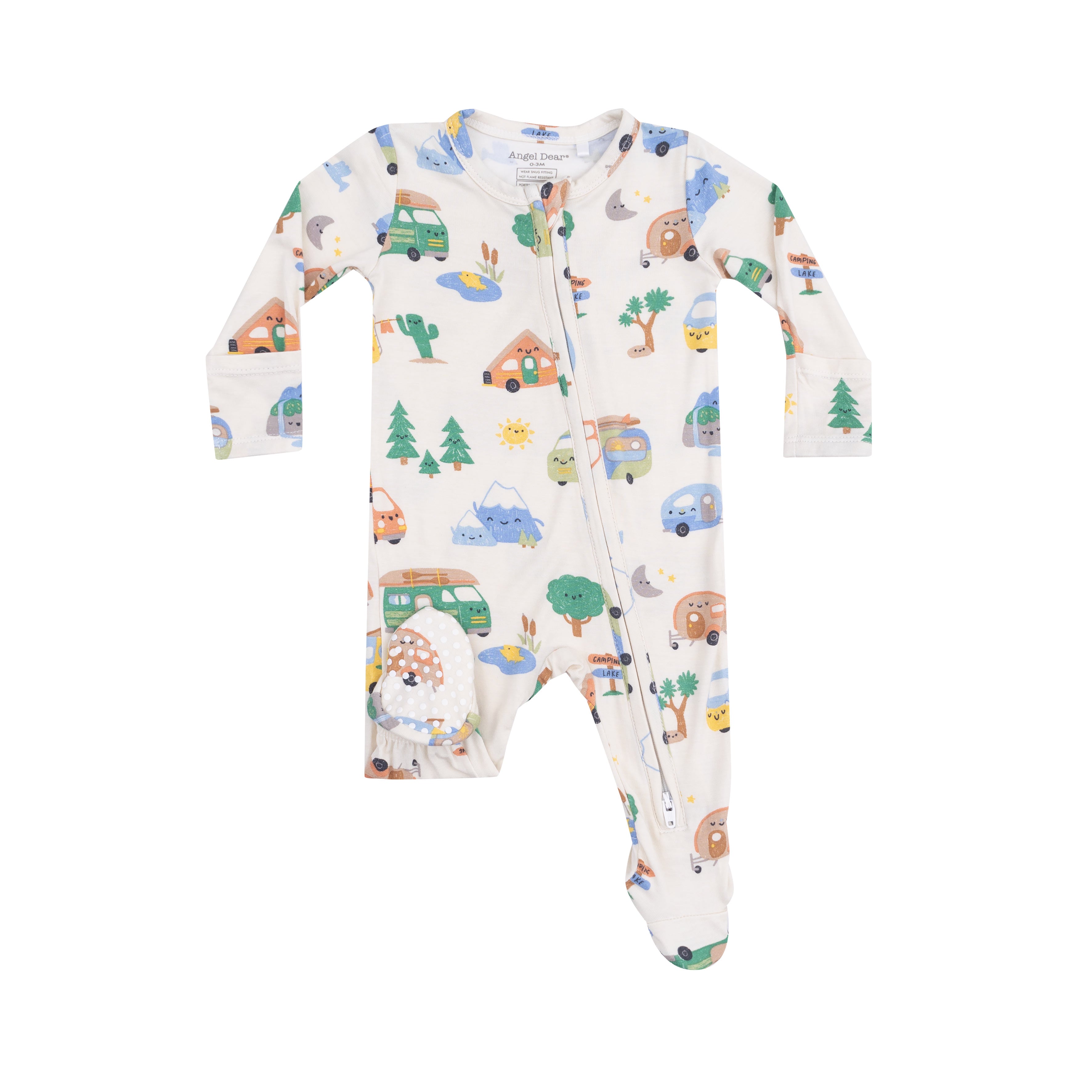 Friendly Campers 2-Way Zipper Footie