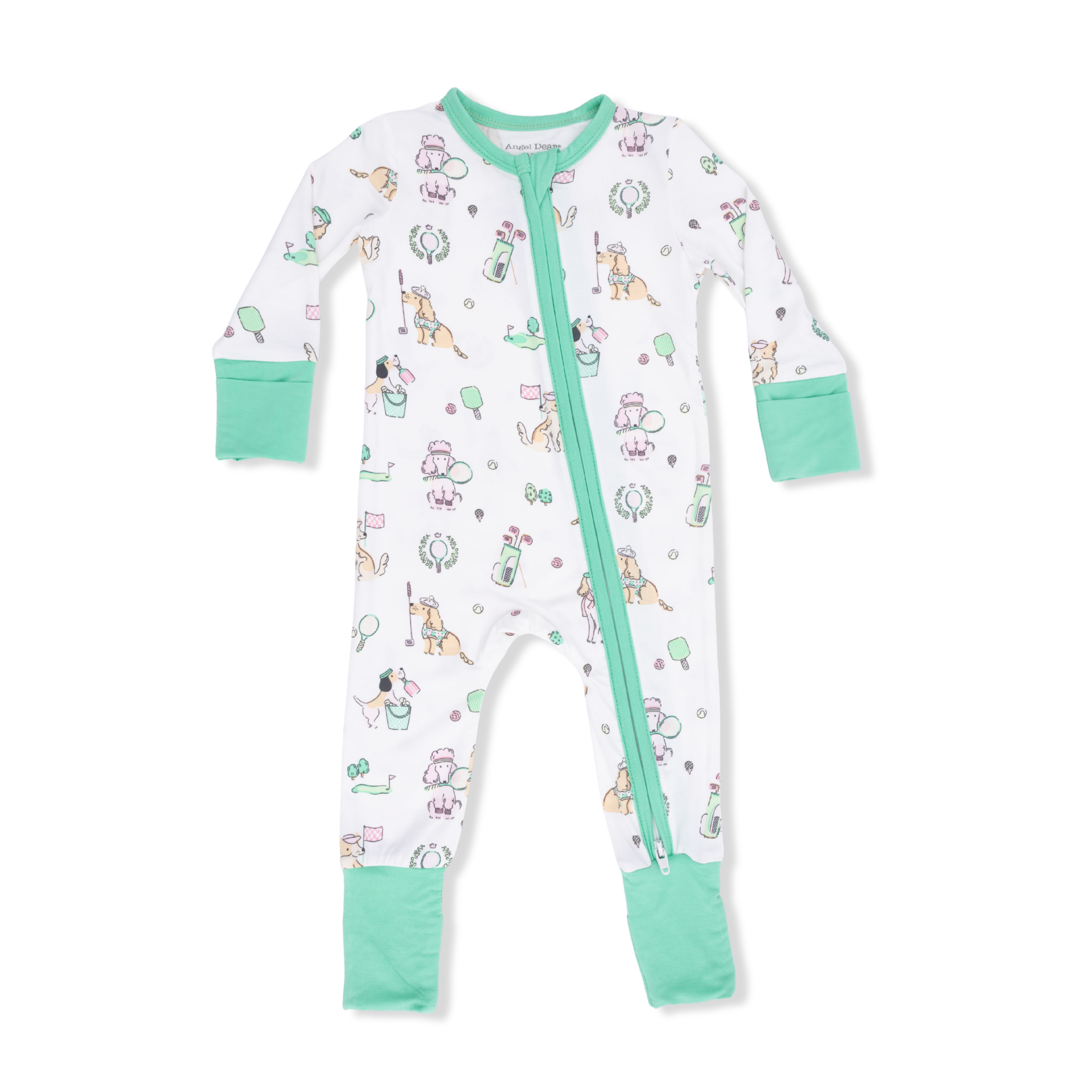 Country Club Dogs Pink Convertible Romper