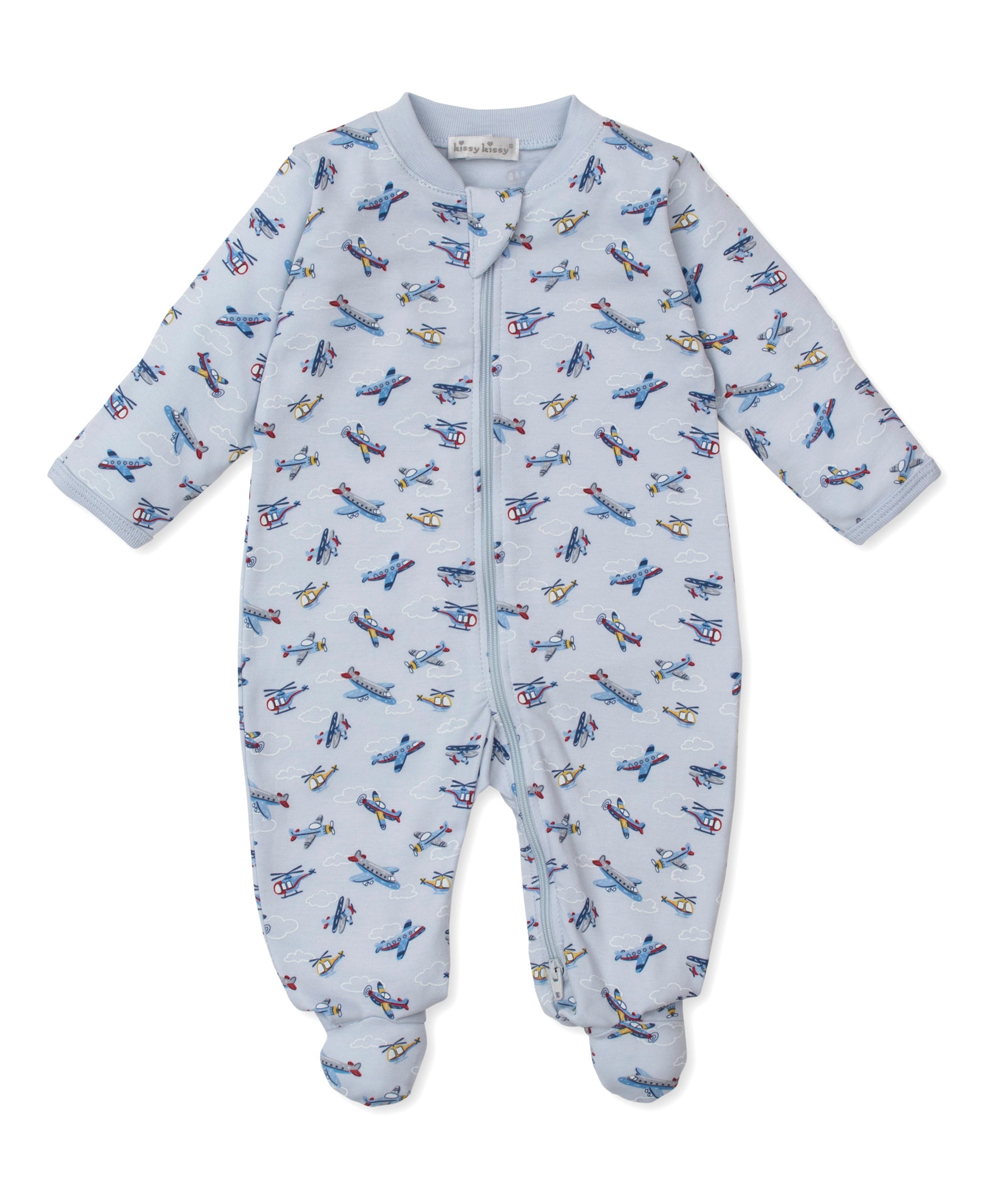 Air Adventures Zippered Footie