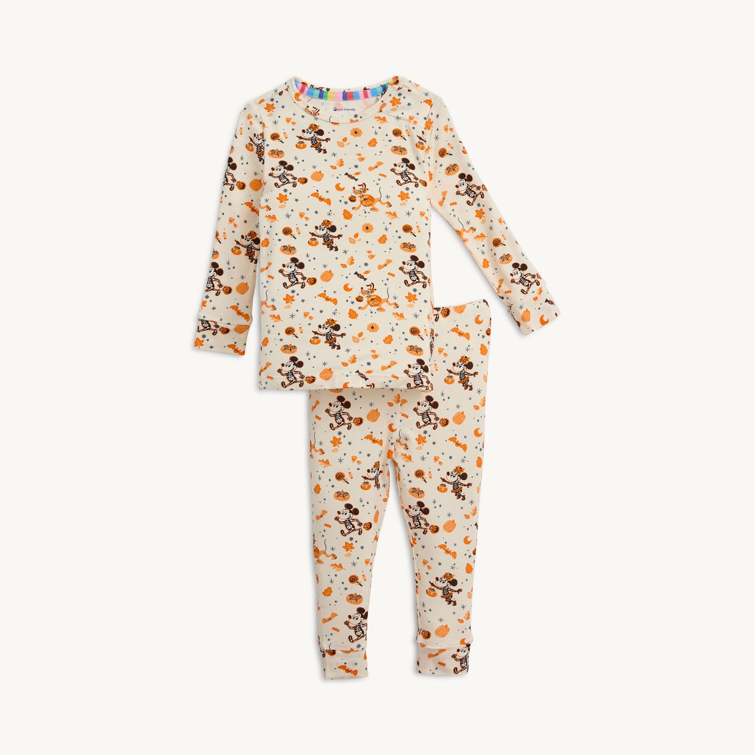 Disney Spooky Season Modal Magnetic LS 2-Piece Pajamas
