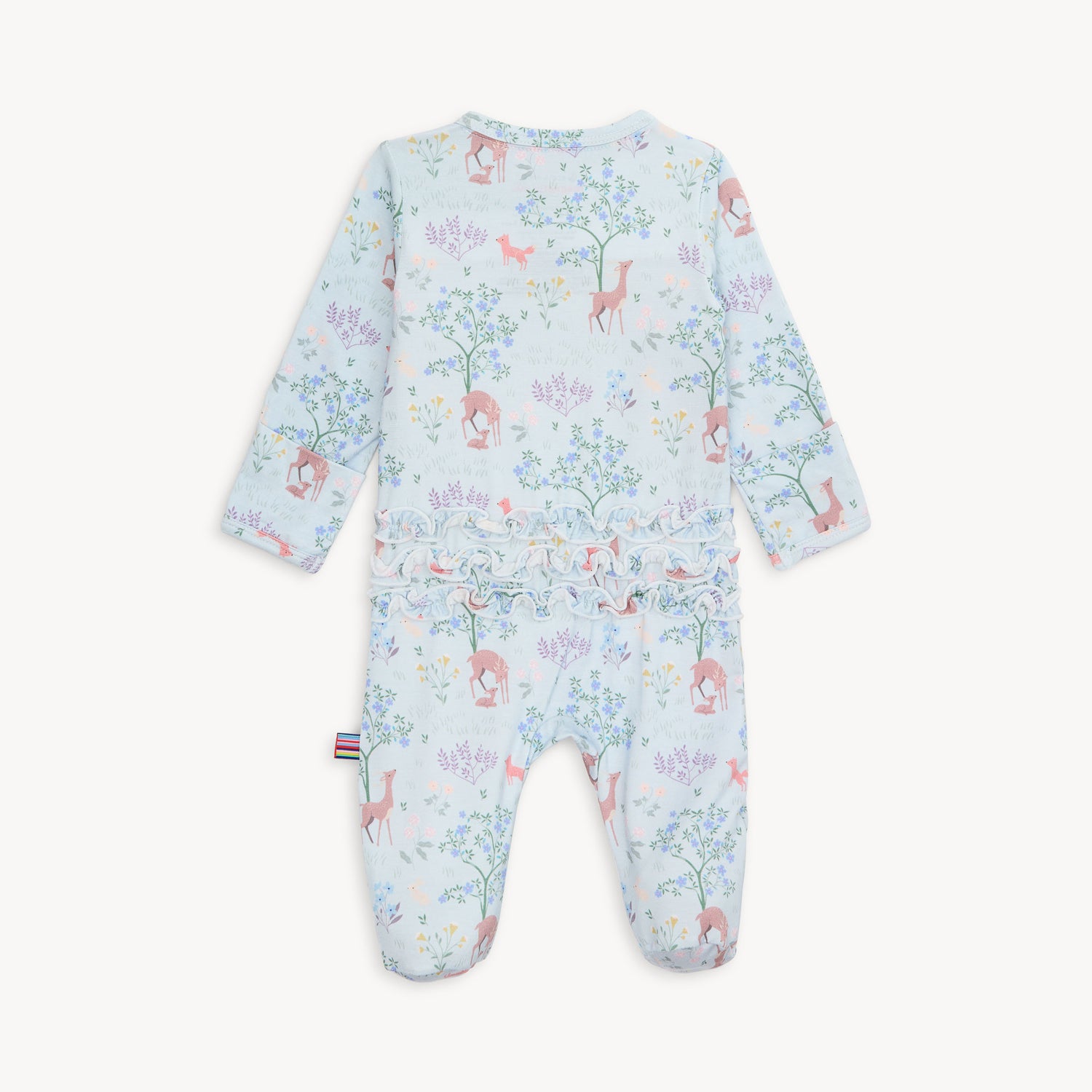 Love You Deerly Modal Magnetic Ruffle Footie