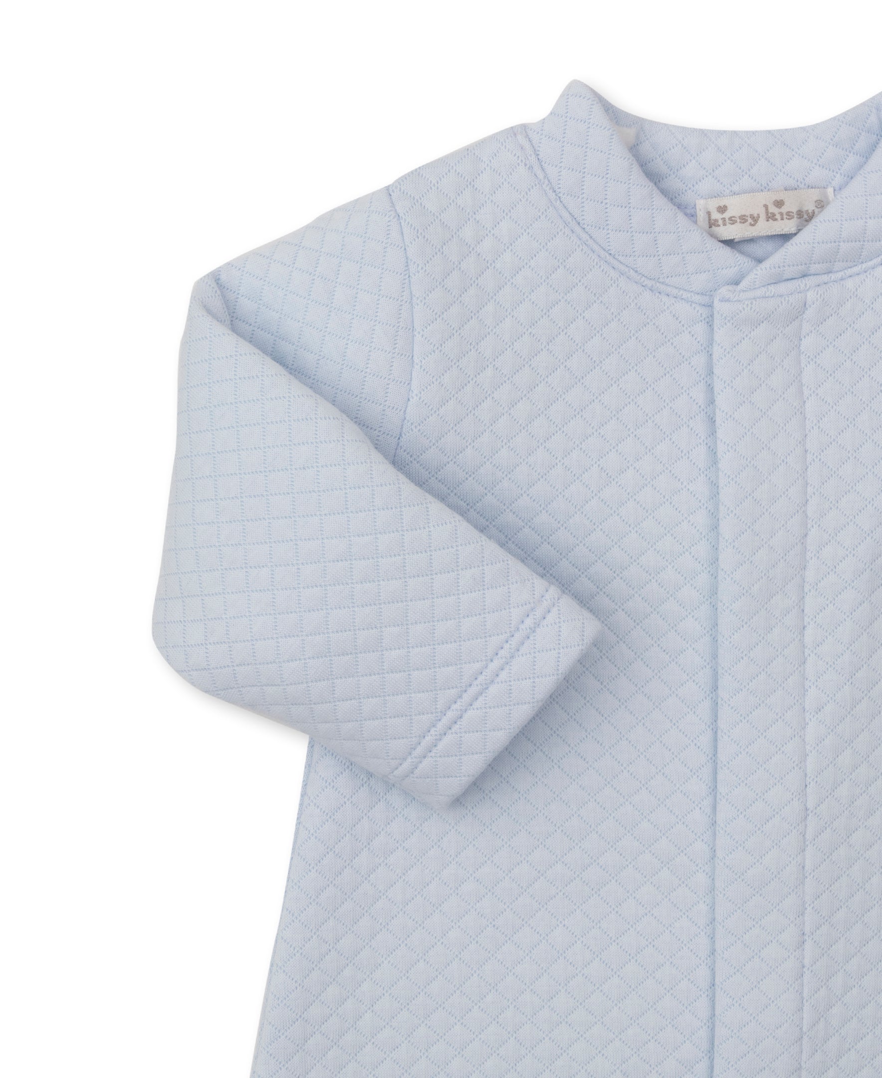Riding Rockers Jacquard Converter Gown: Light Blue