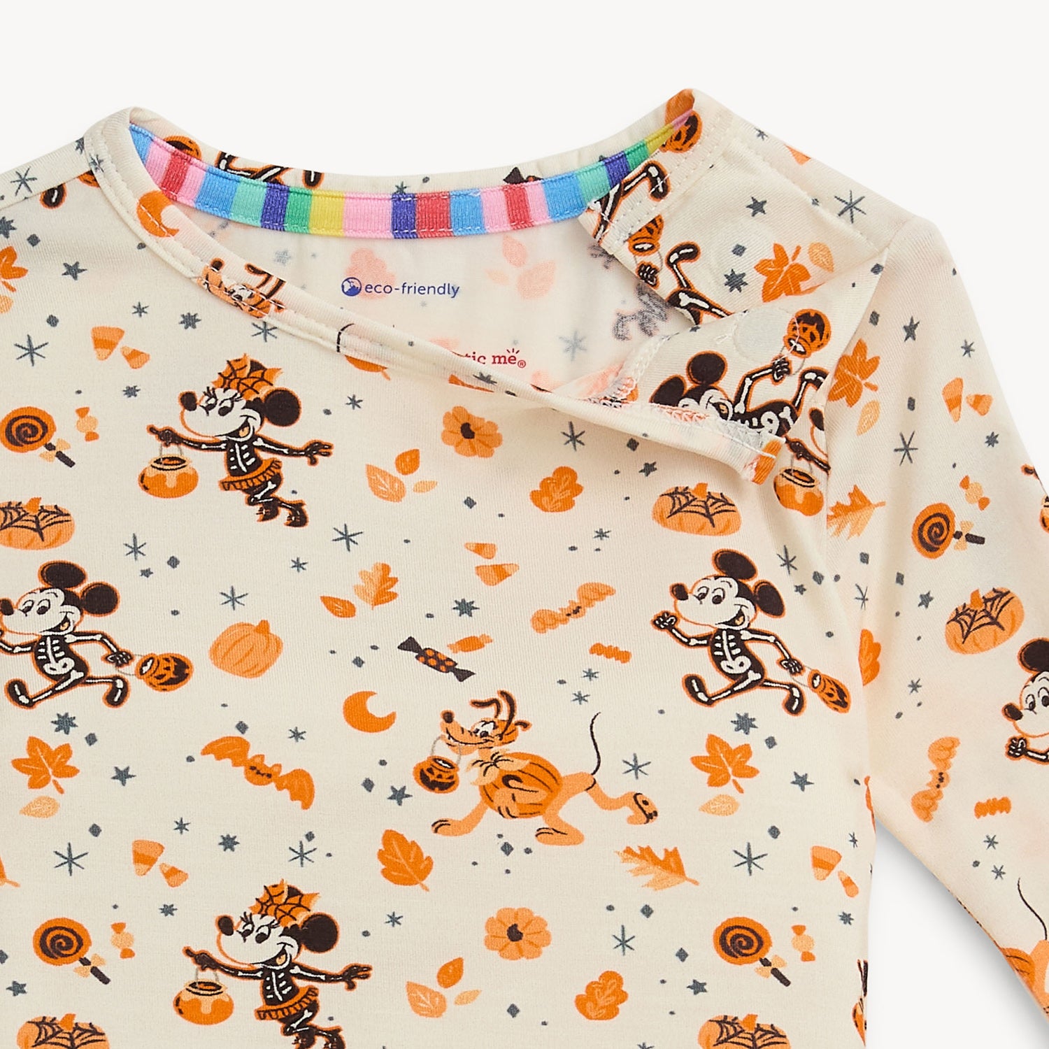 Disney Spooky Season Modal Magnetic LS 2-Piece Pajamas