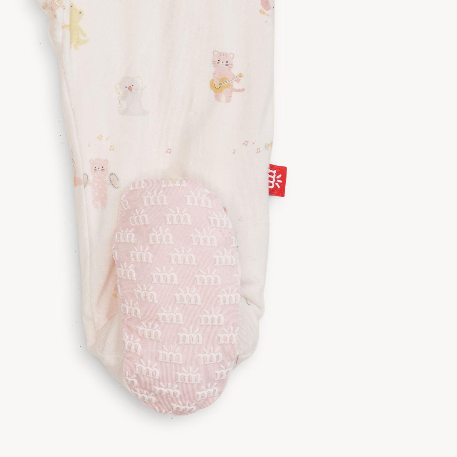 Pink Baby Beats Modal Magnetic Footie