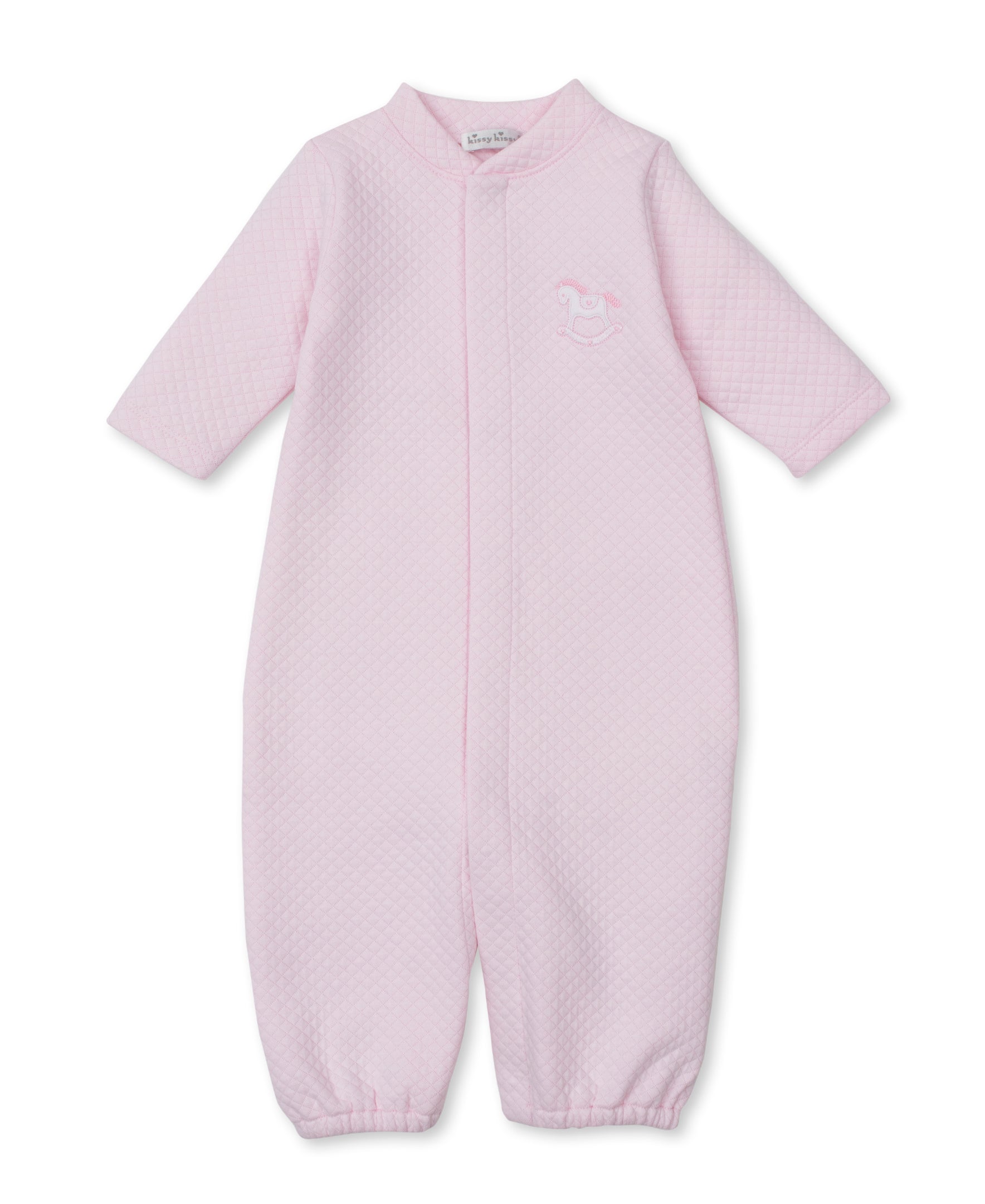 Riding Rockers Jacquard Converter Gown: Light Pink