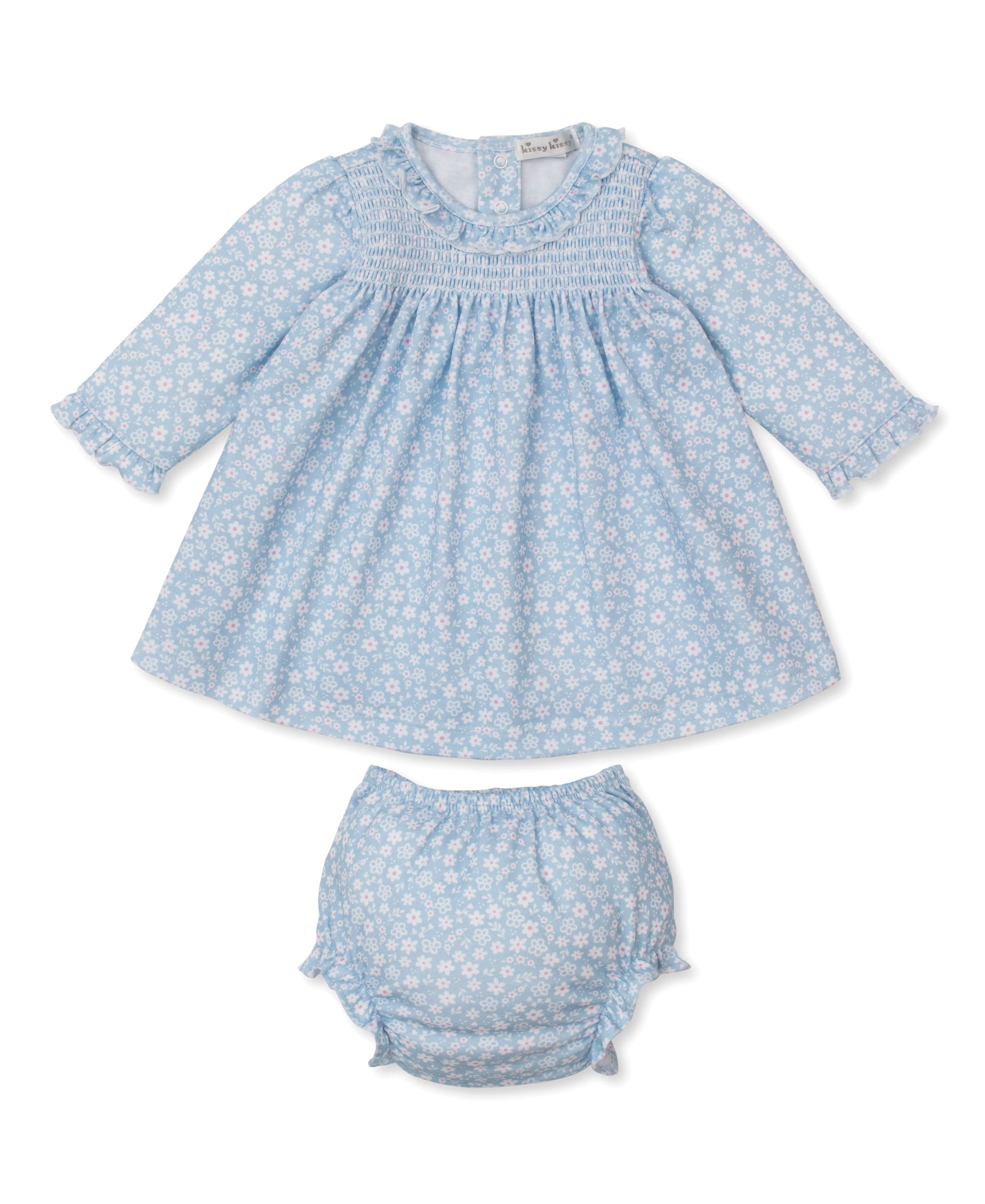 Fall in Bloom Baby Dress with Bloomer