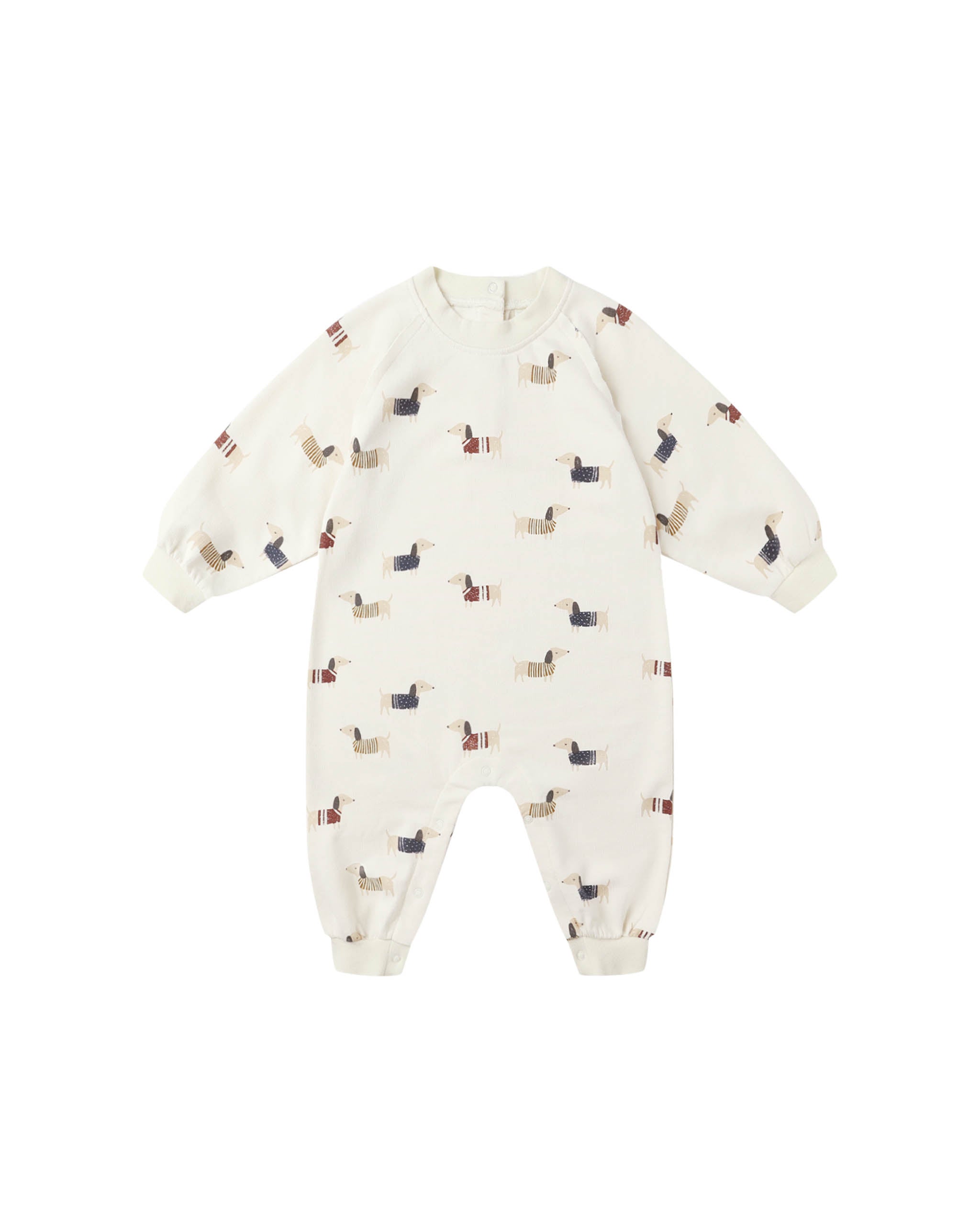 Raglan Jumpsuit: Dachshund
