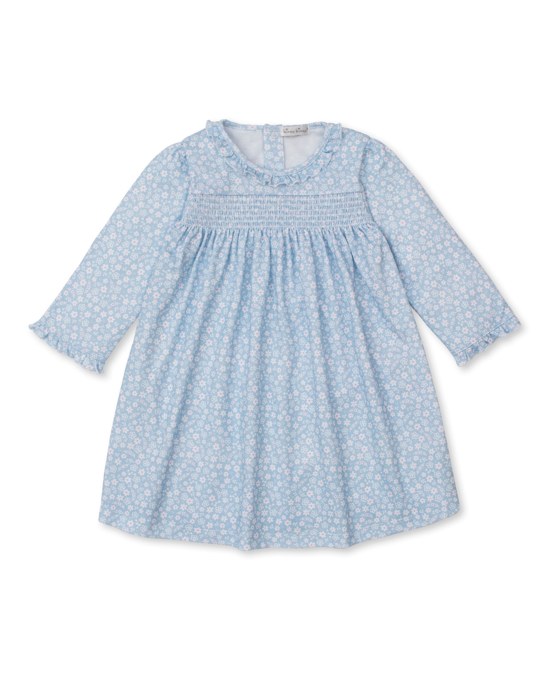 Fall in Bloom Smocked Toddler Dress
