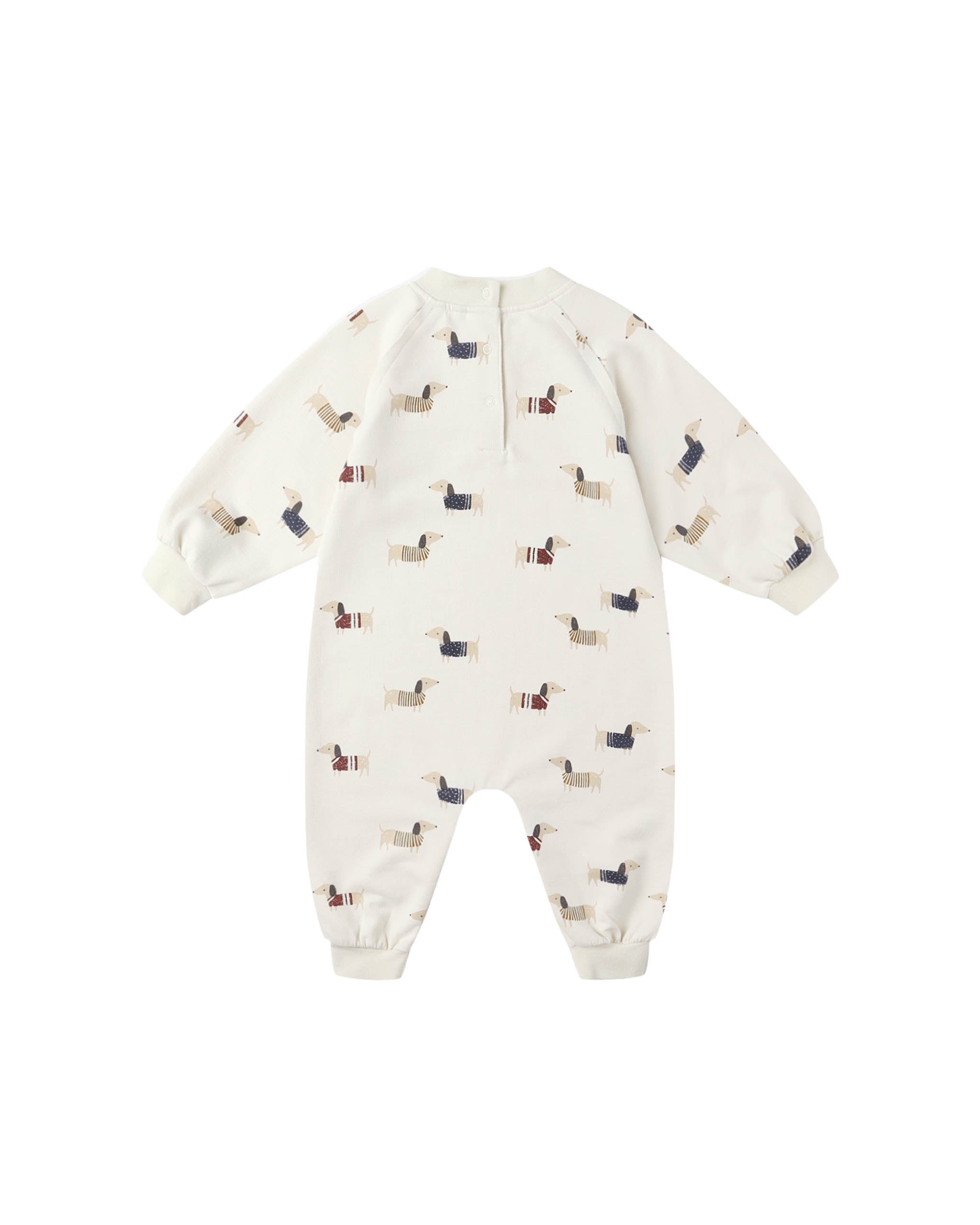 Raglan Jumpsuit: Dachshund