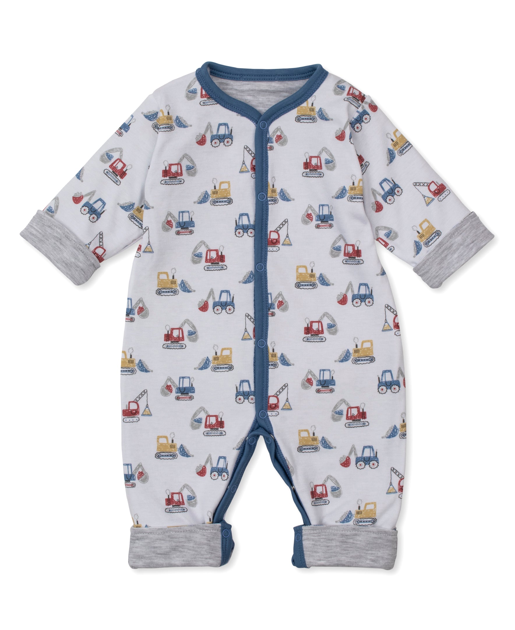Construction Diggers Reversible Playsuit