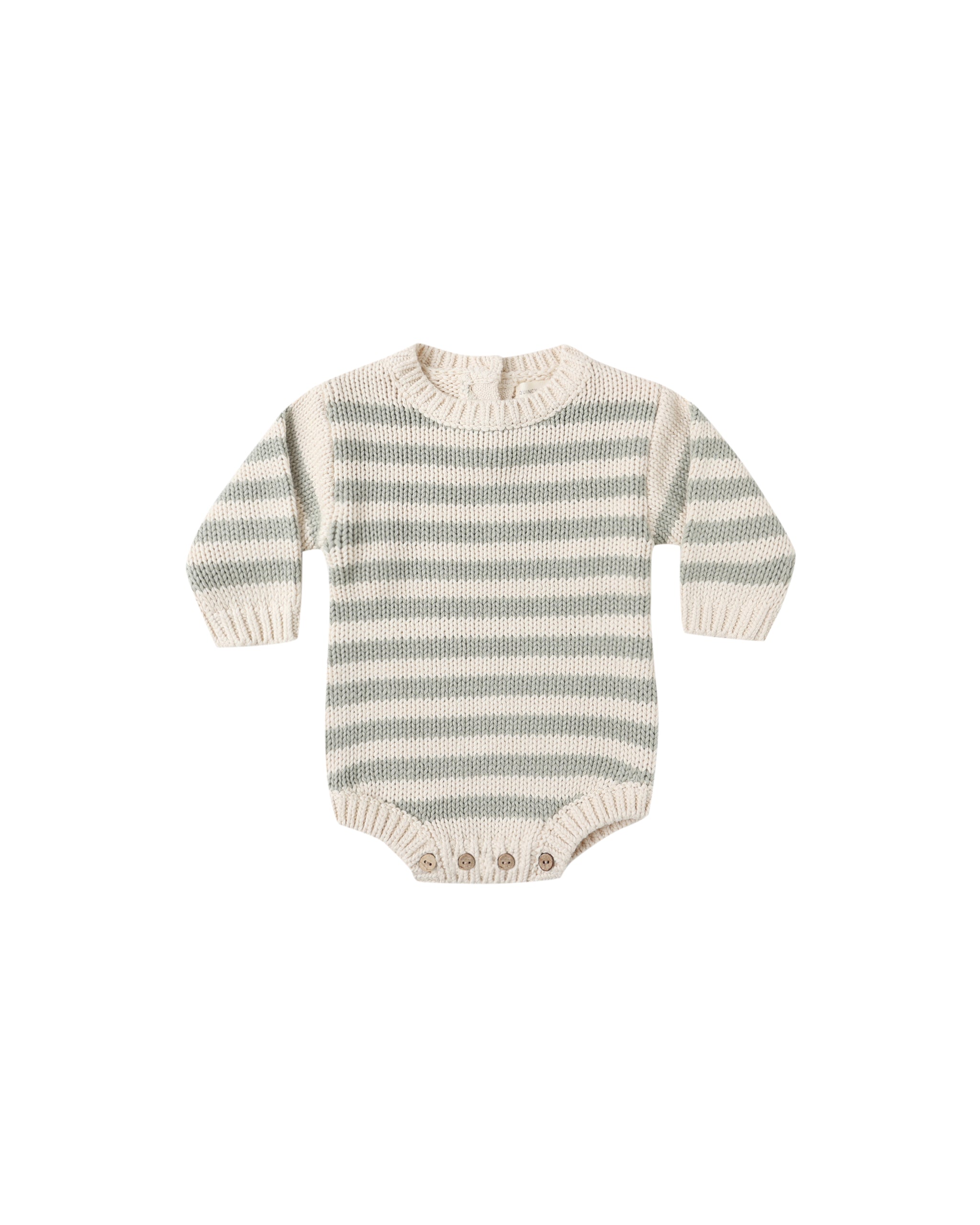 Rex Romper: Fern Stripe