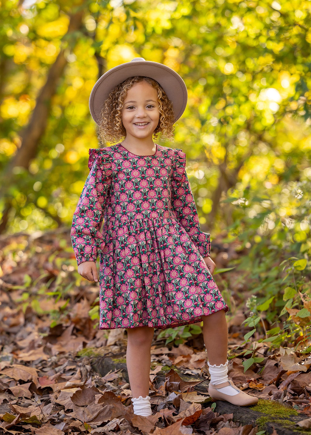 Perfect in Pink Floral Dress