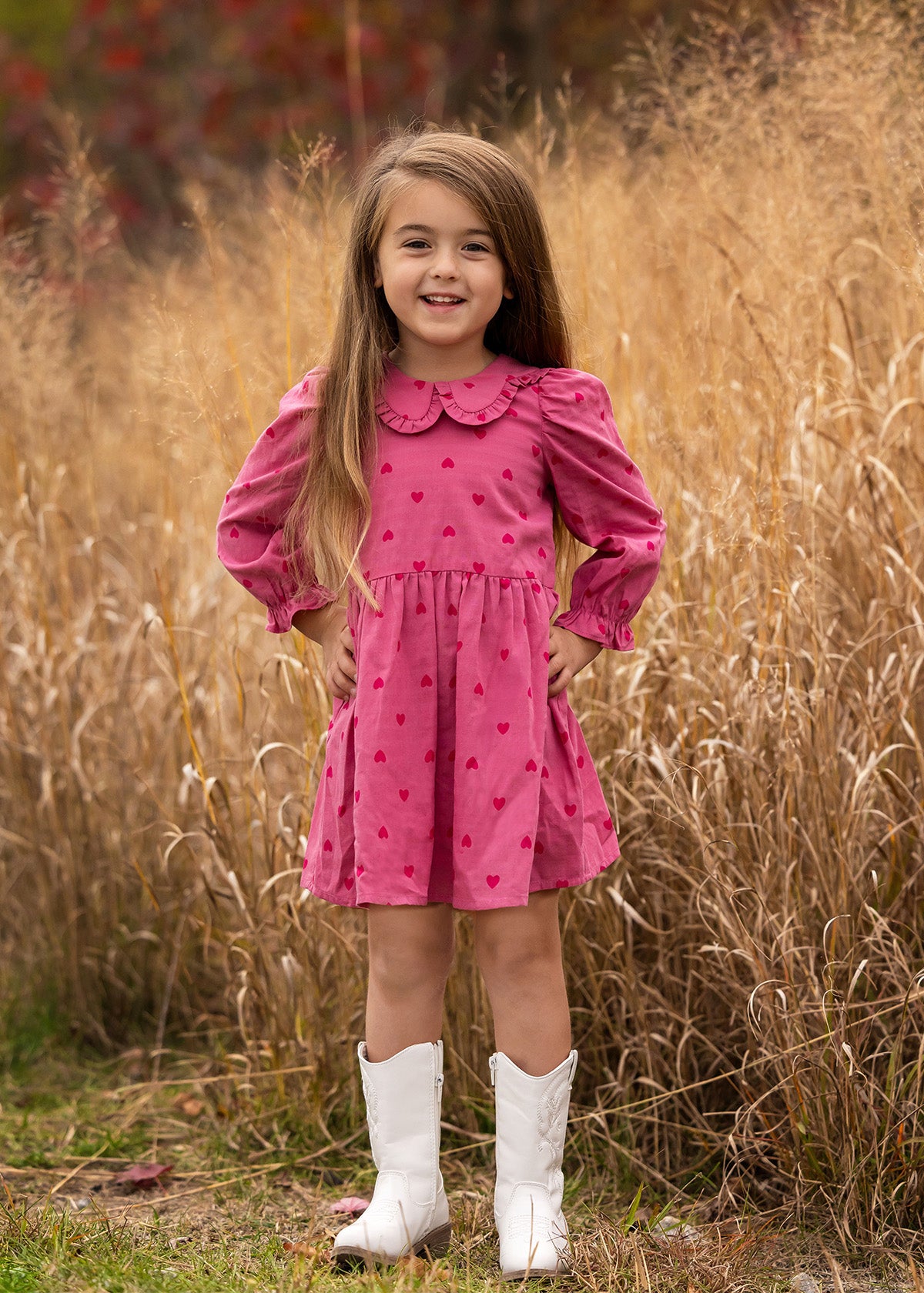 Perfect in Pink Dress: Hearts