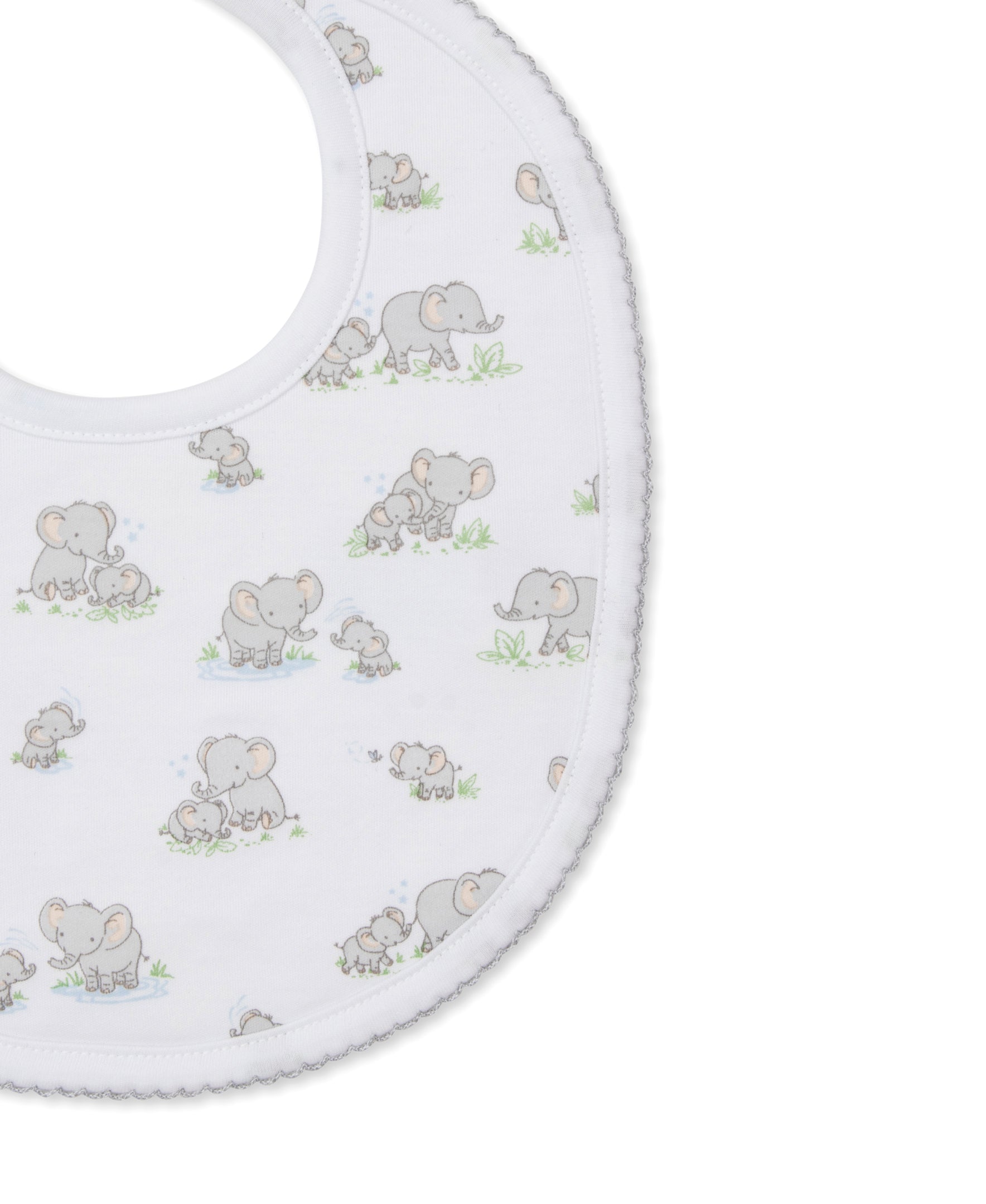 Elephant Esprit Print Bib