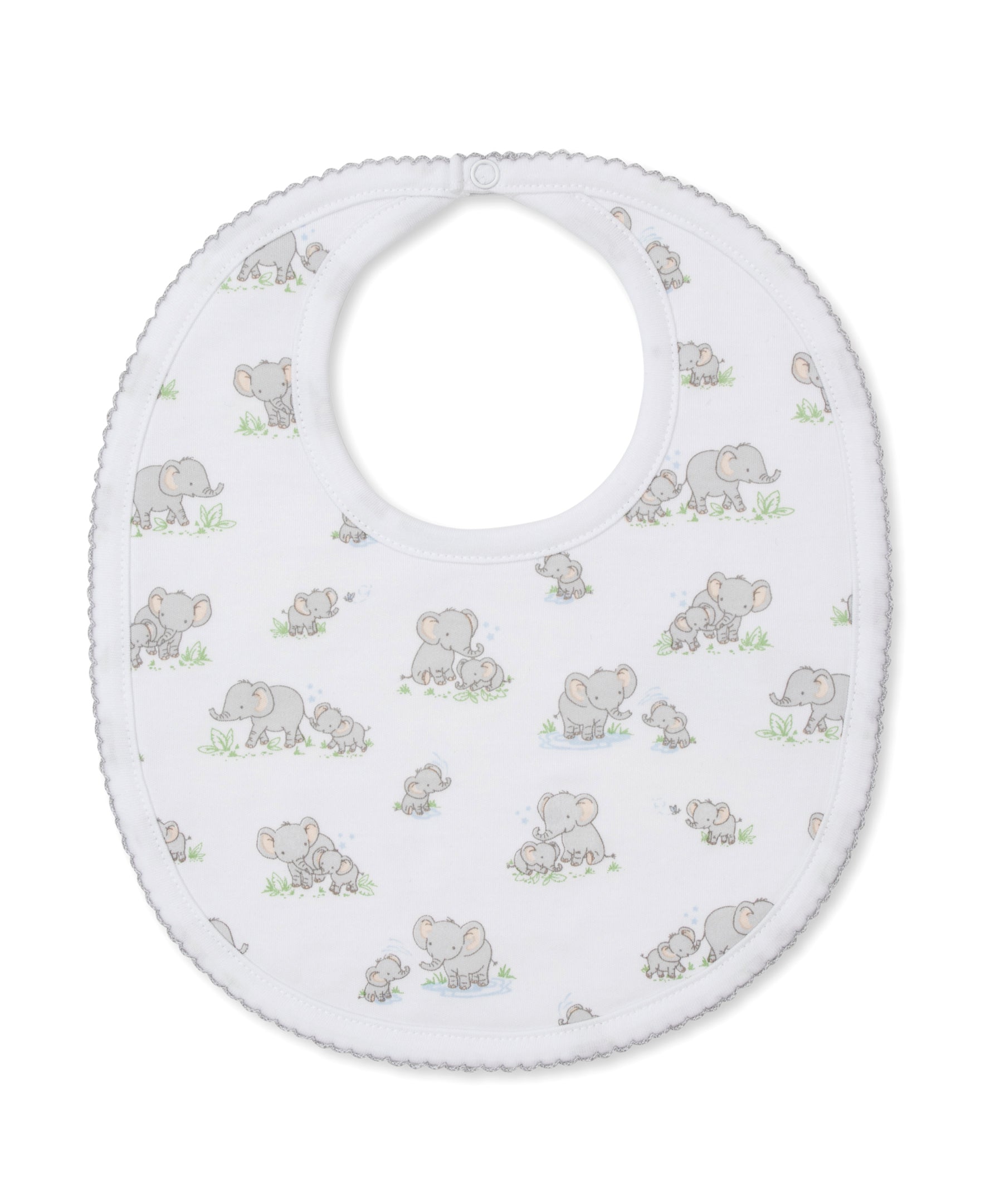 Elephant Esprit Print Bib
